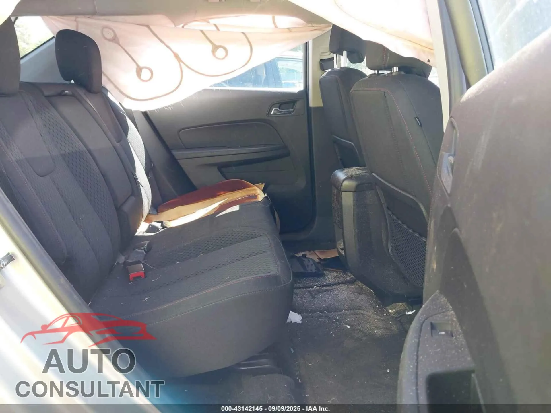 2013 CHEVROLET EQUINOX Damaged VIN 2GNALBEK0D6380141 – undercarriage