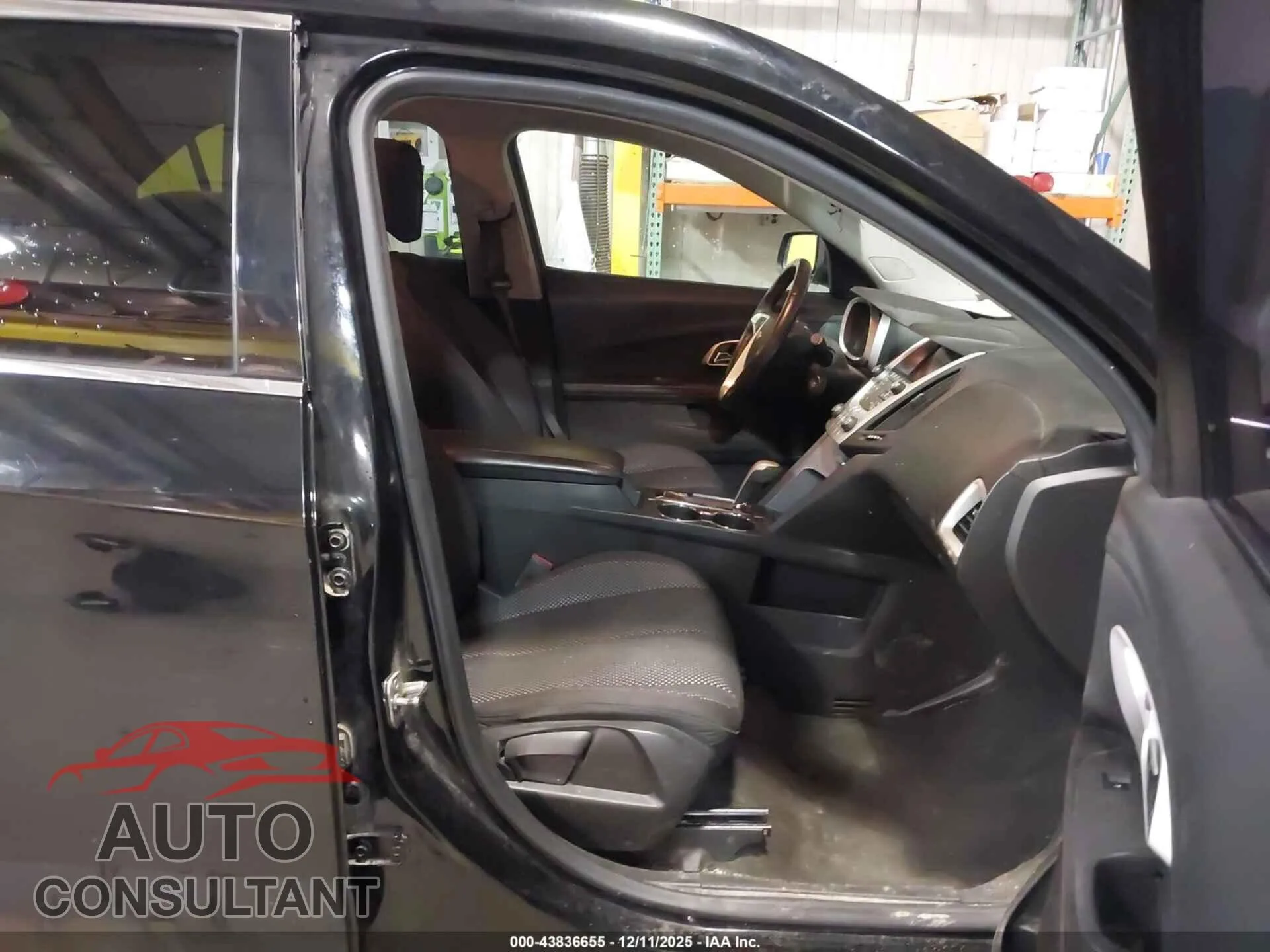 2015 CHEVROLET EQUINOX Damaged VIN 2GNALBEK0F1127773 – interior seats