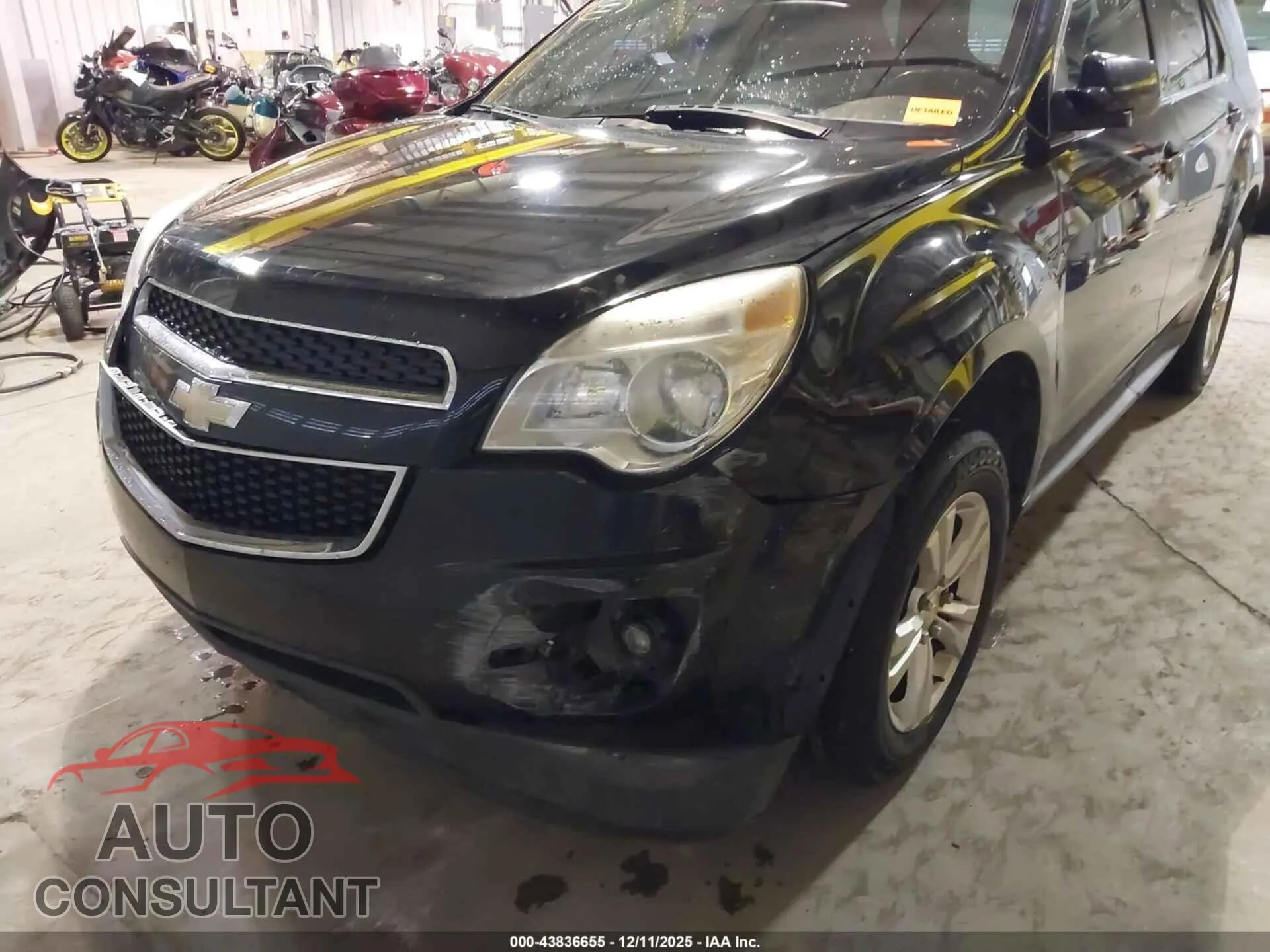 2015 CHEVROLET EQUINOX Damaged VIN 2GNALBEK0F1127773 – engine bay
