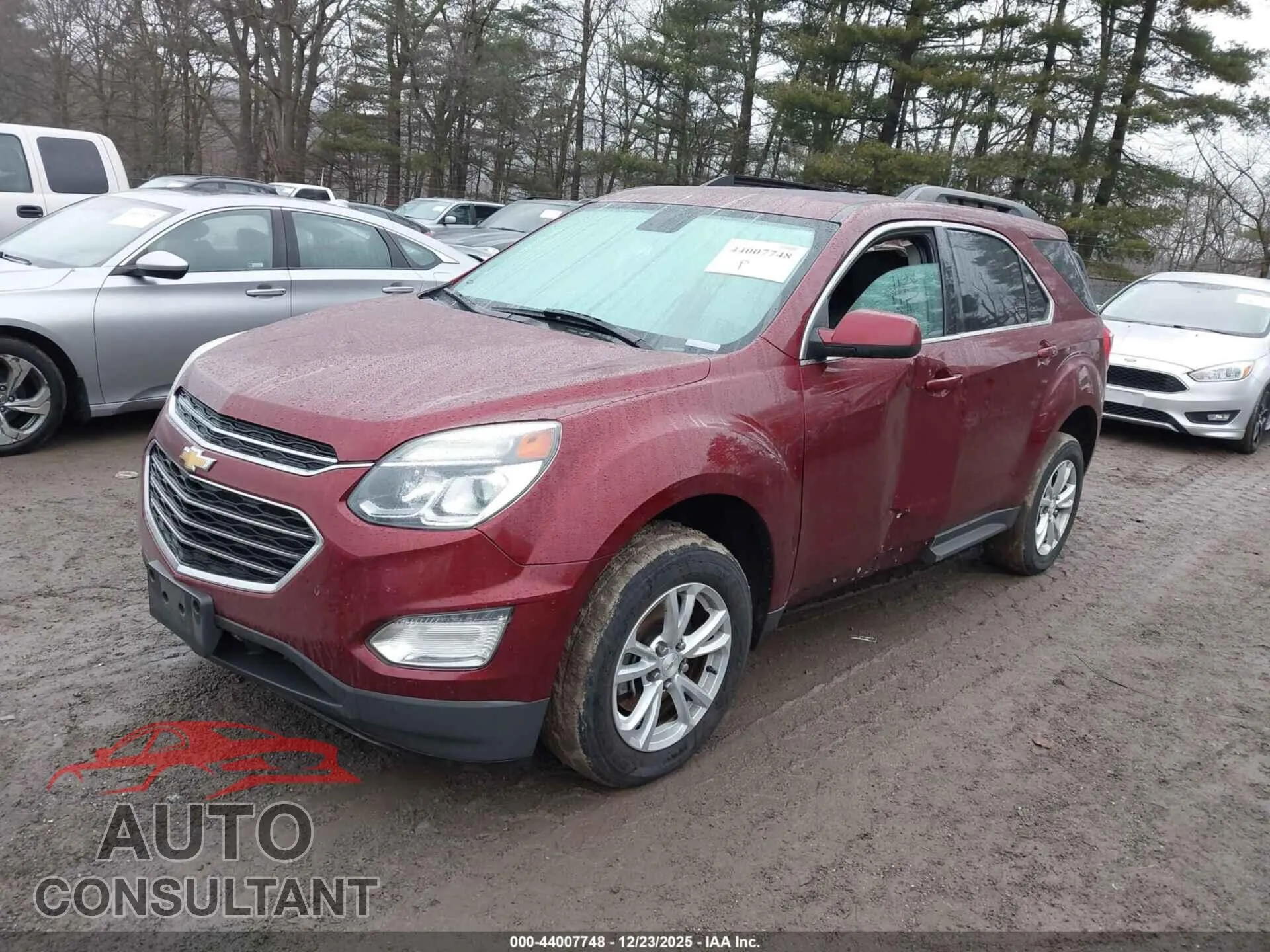 2017 CHEVROLET EQUINOX Damaged VIN 2GNALCEK2H1510364 – rear exterior