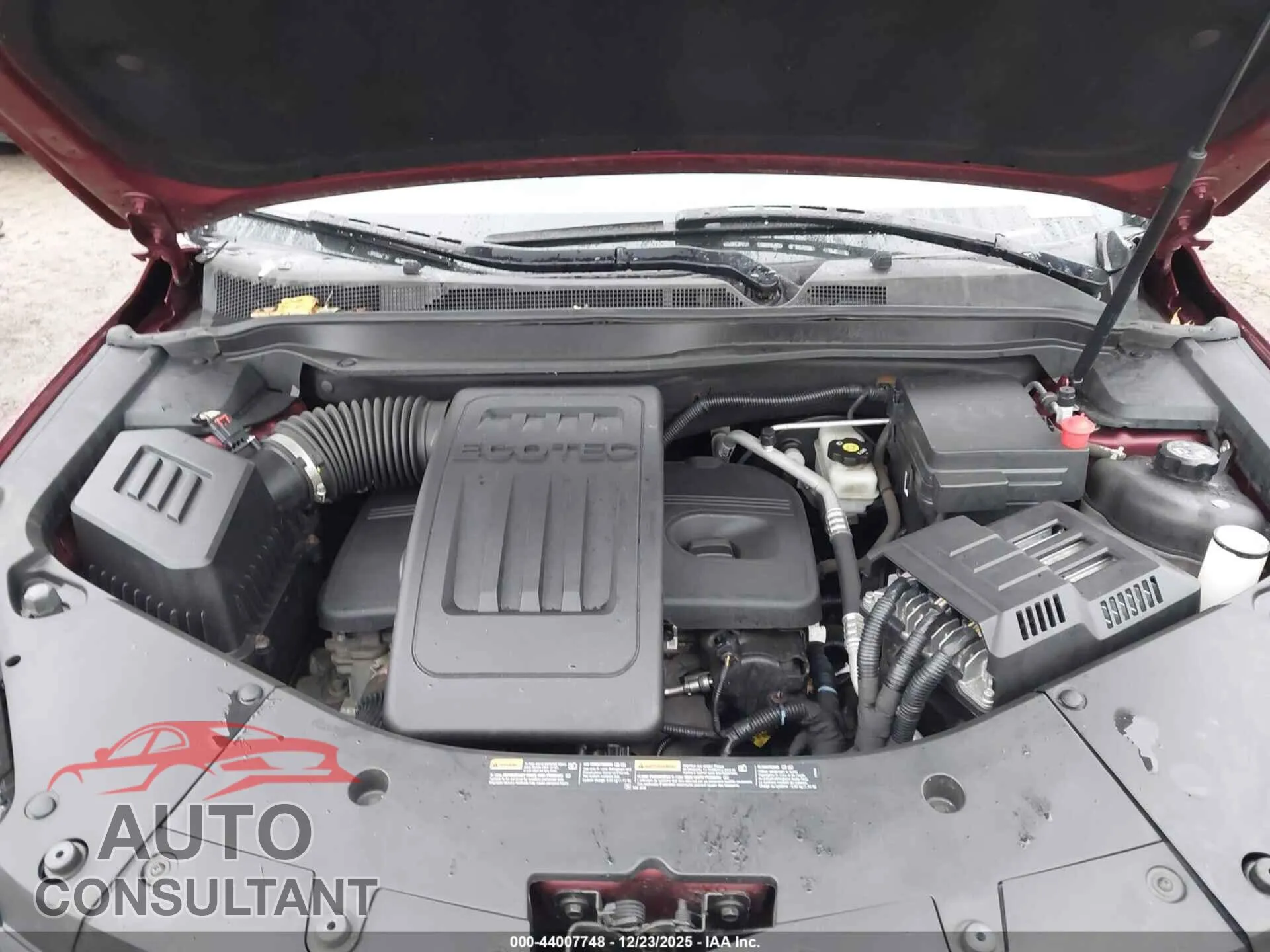 2017 CHEVROLET EQUINOX Damaged VIN 2GNALCEK2H1510364 – odometer reading