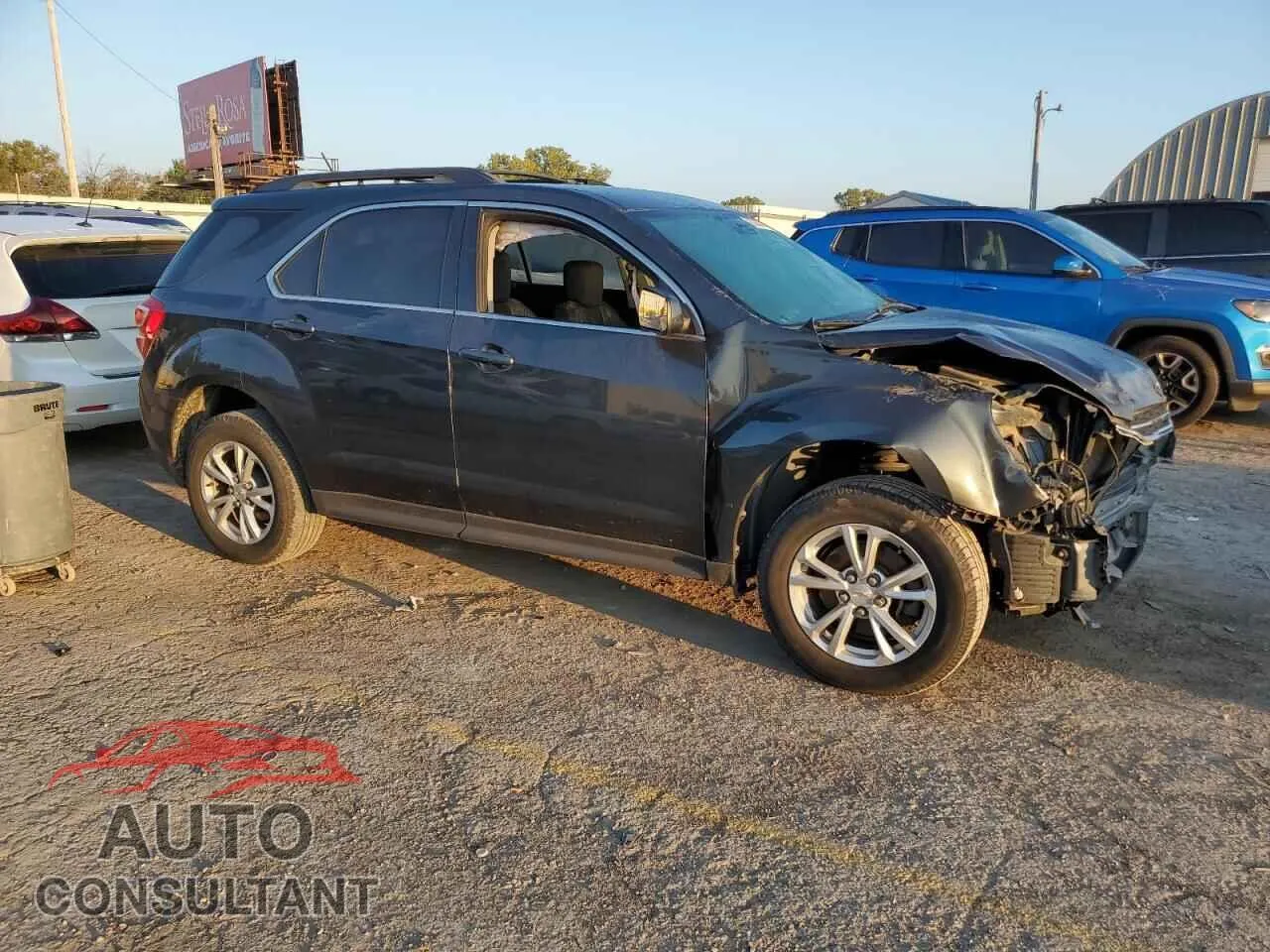 2017 CHEVROLET EQUINOX Damaged VIN 2GNALCEK2H1532266 – dashboard