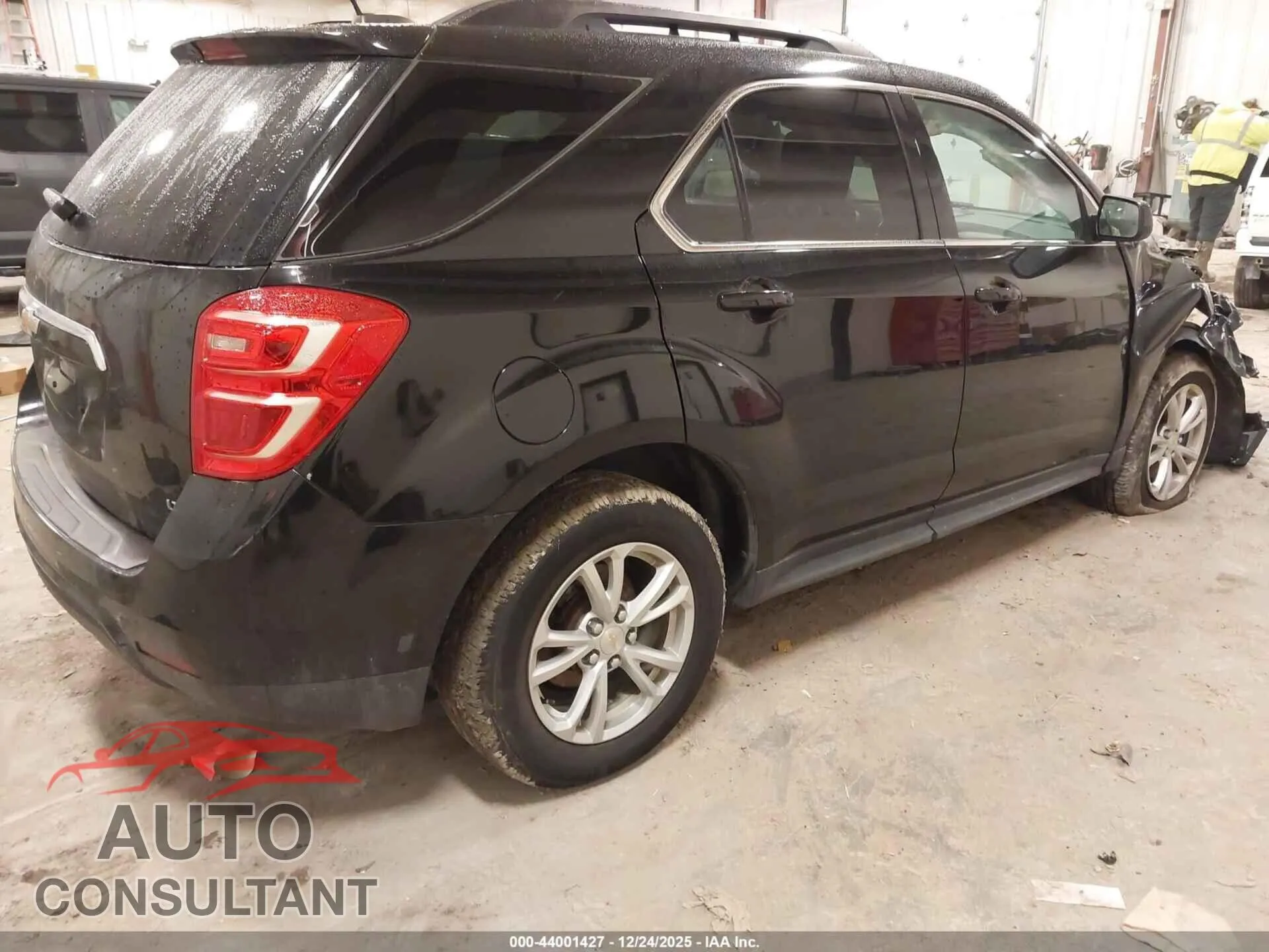 2017 CHEVROLET EQUINOX Damaged VIN 2GNALCEKXH6215189 – dashboard