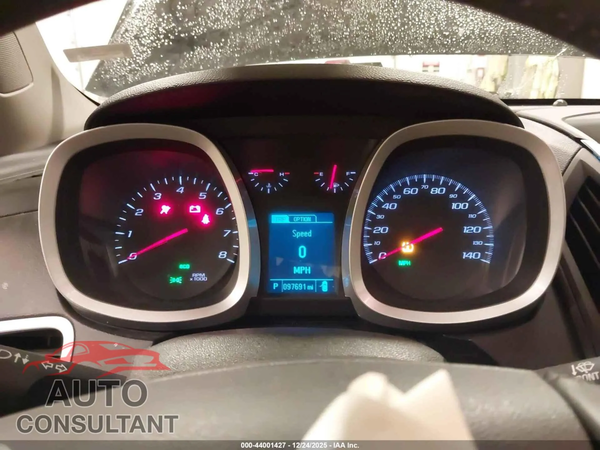 2017 CHEVROLET EQUINOX Damaged VIN 2GNALCEKXH6215189 – exterior detail