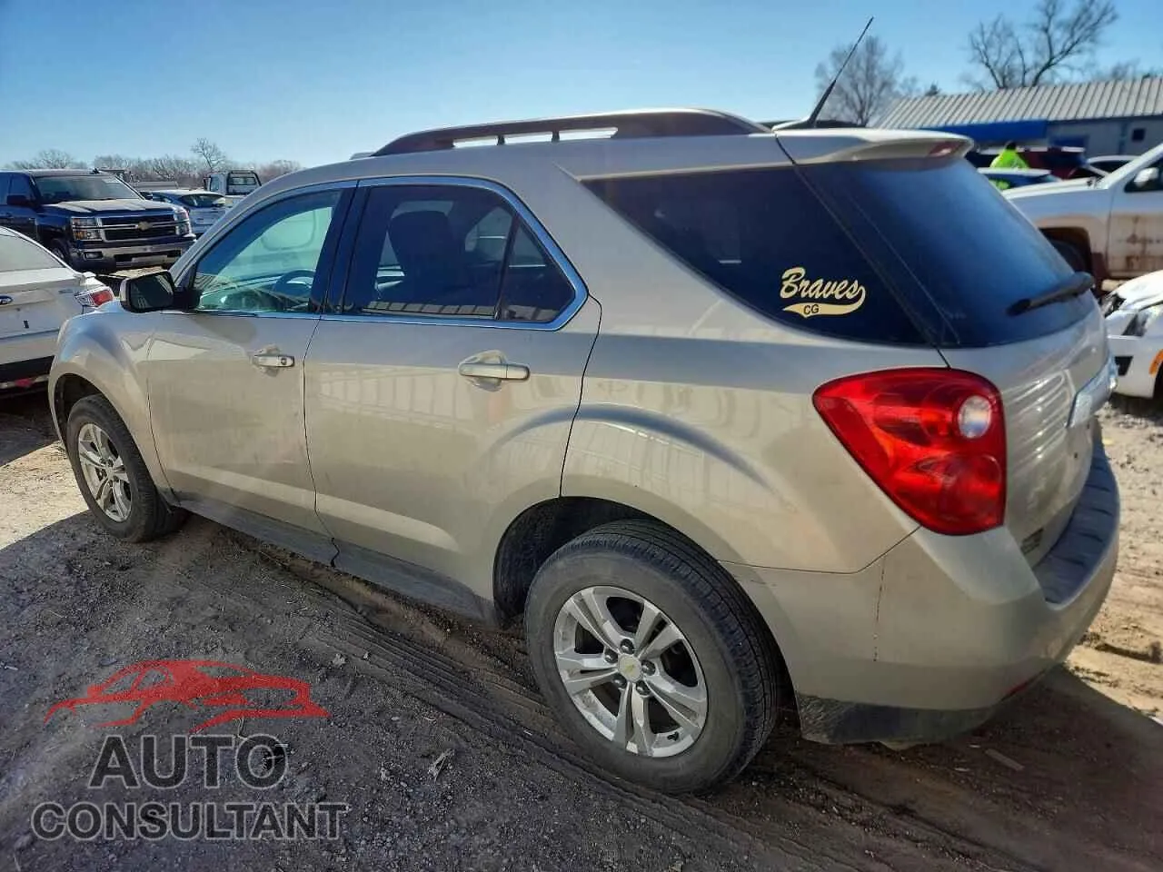 2011 CHEVROLET EQUINOX Damaged VIN 2GNALDEC4B1321365 – rear exterior