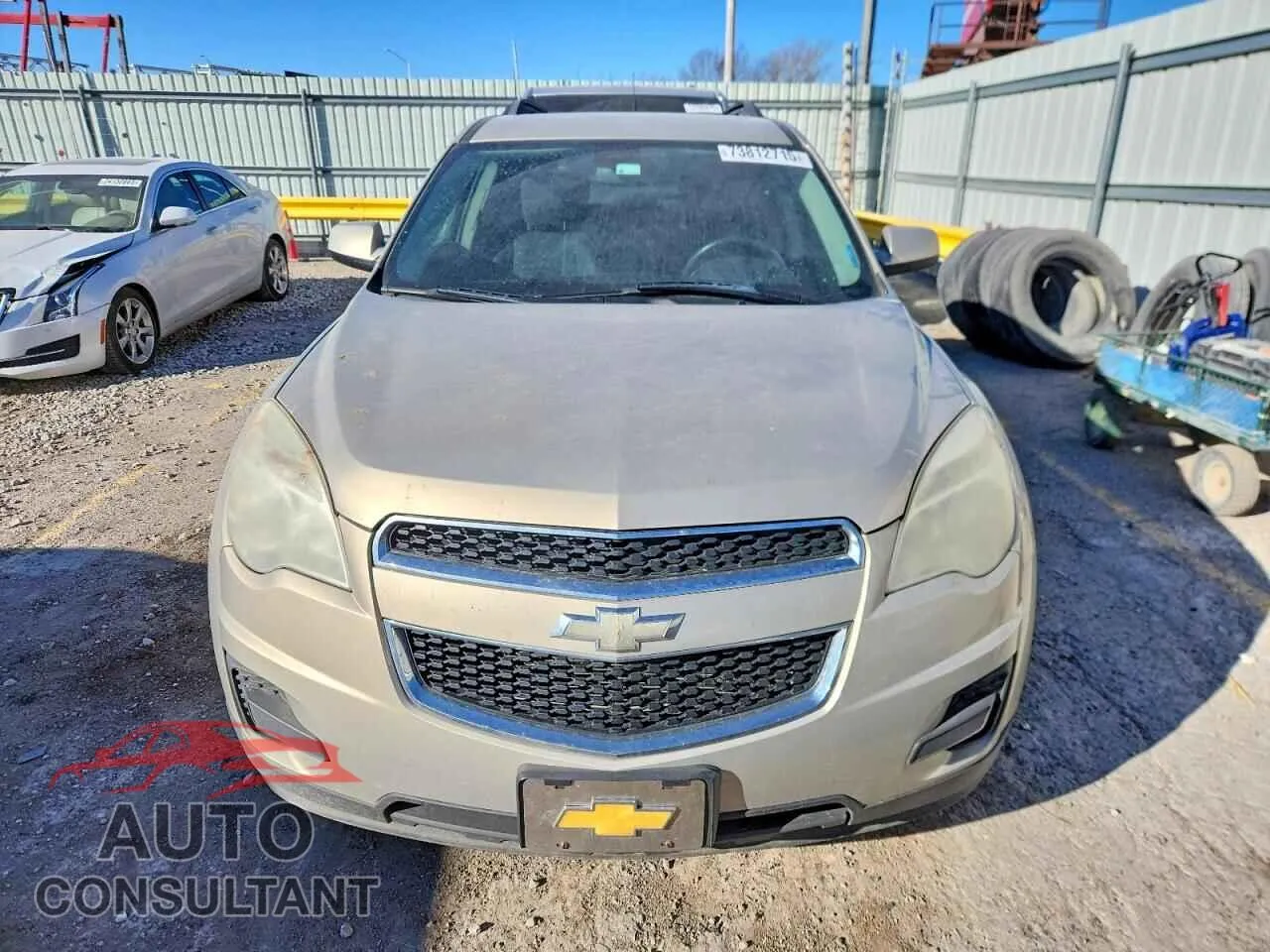 2011 CHEVROLET EQUINOX Damaged VIN 2GNALDEC4B1321365 – interior seats