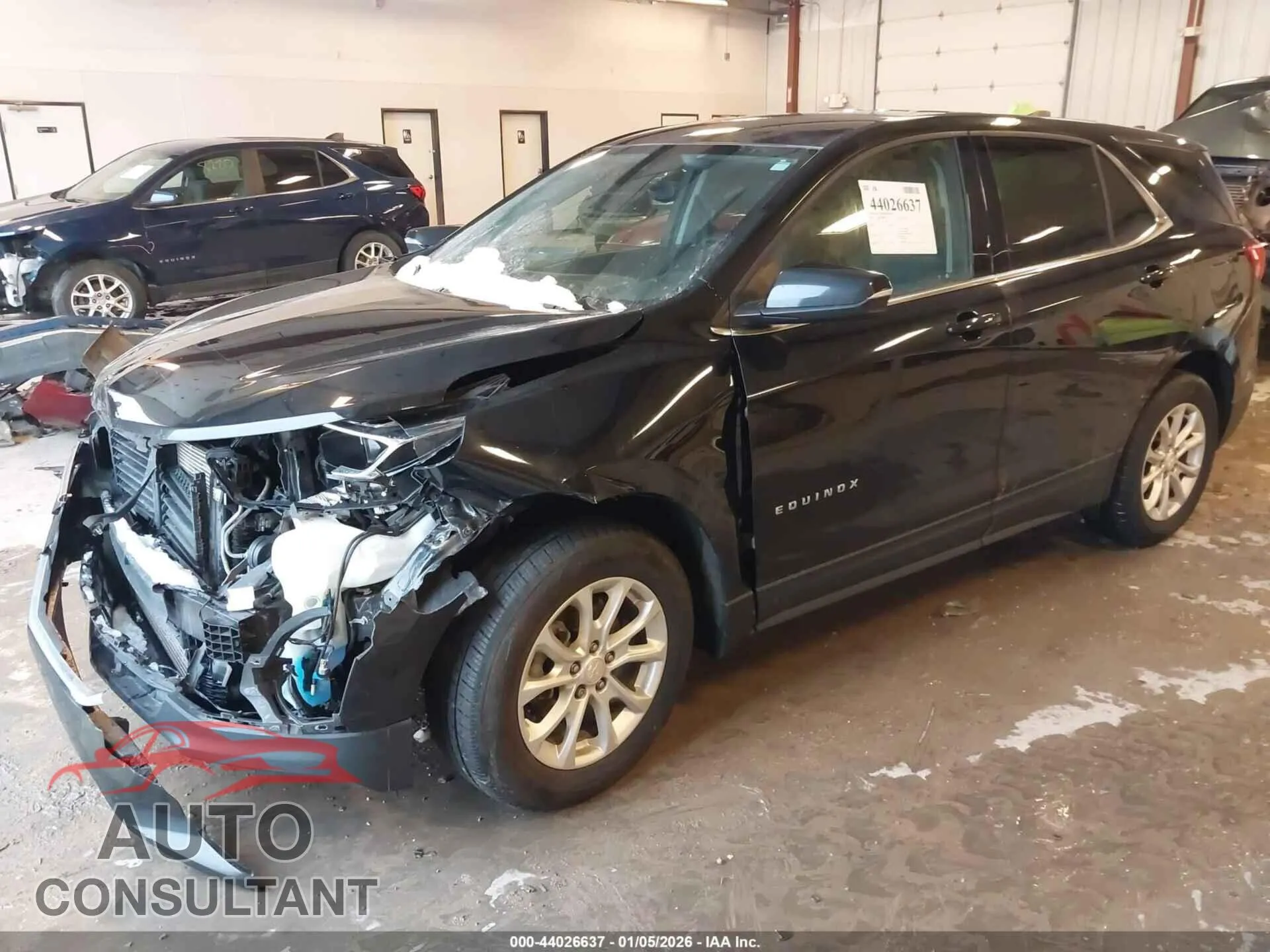 2019 CHEVROLET EQUINOX Damaged VIN 2GNAXJEV1K6272956 – rear exterior