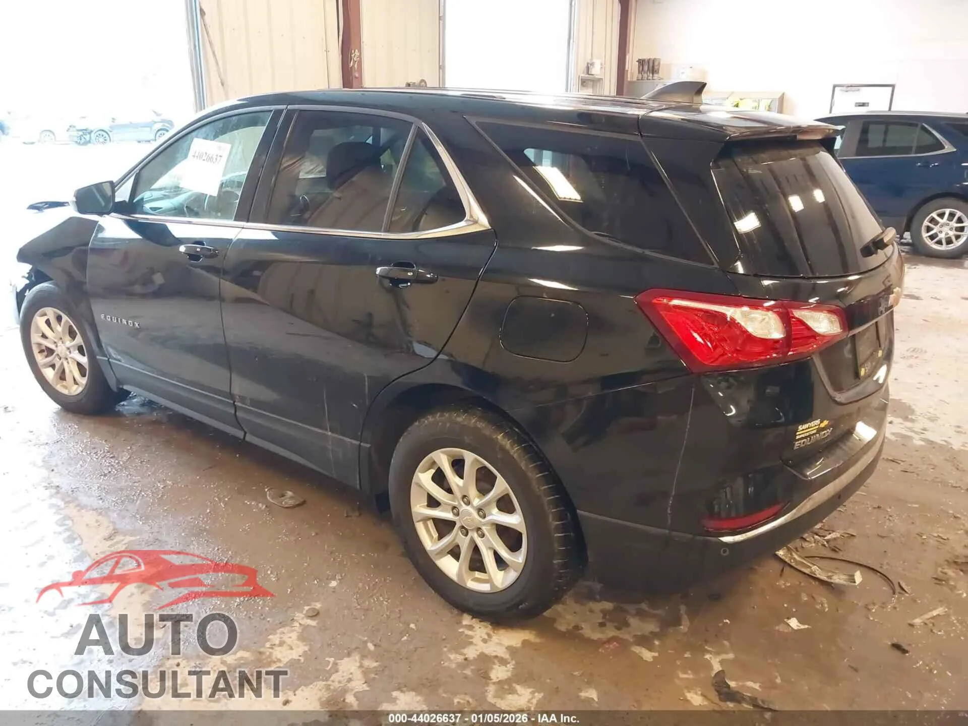 2019 CHEVROLET EQUINOX Damaged VIN 2GNAXJEV1K6272956 – side profile