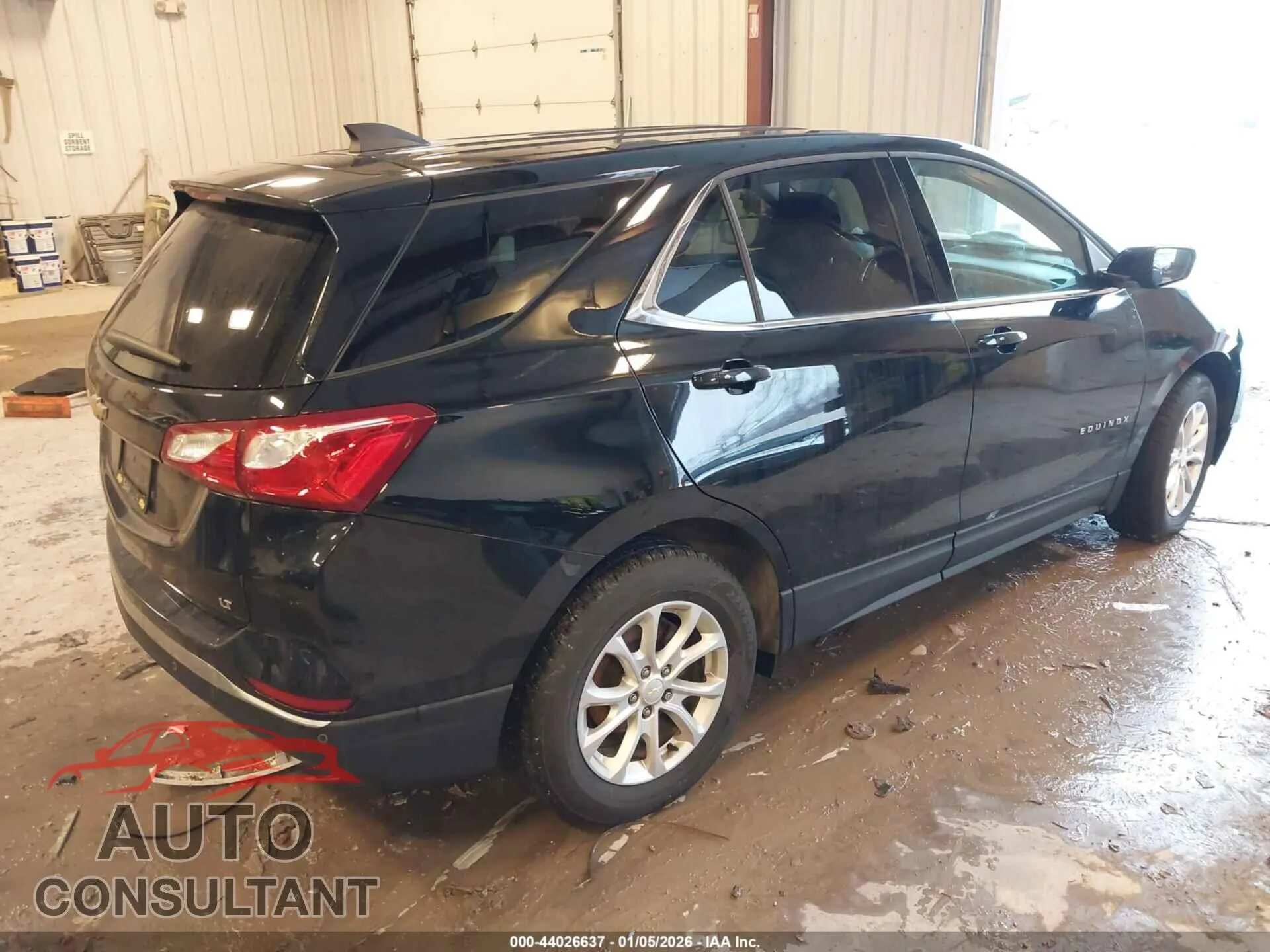 2019 CHEVROLET EQUINOX Damaged VIN 2GNAXJEV1K6272956 – dashboard