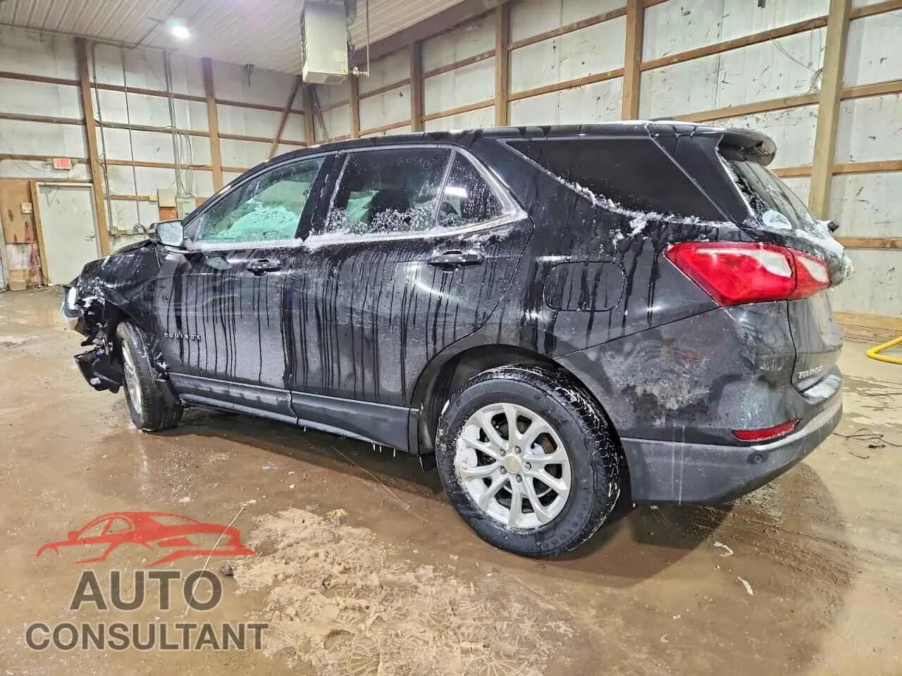 2018 CHEVROLET EQUINOX Damaged VIN 2GNAXJEV3J6307608 – rear exterior