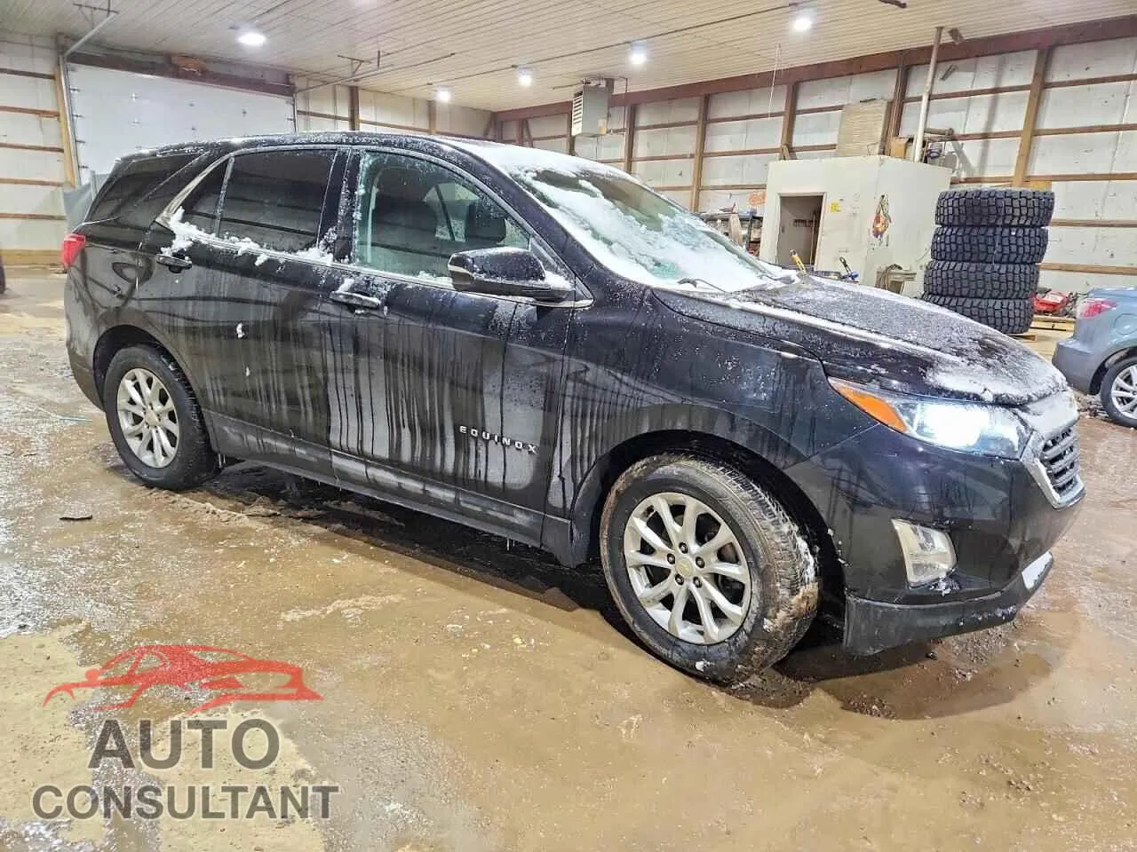 2018 CHEVROLET EQUINOX Damaged VIN 2GNAXJEV3J6307608 – dashboard