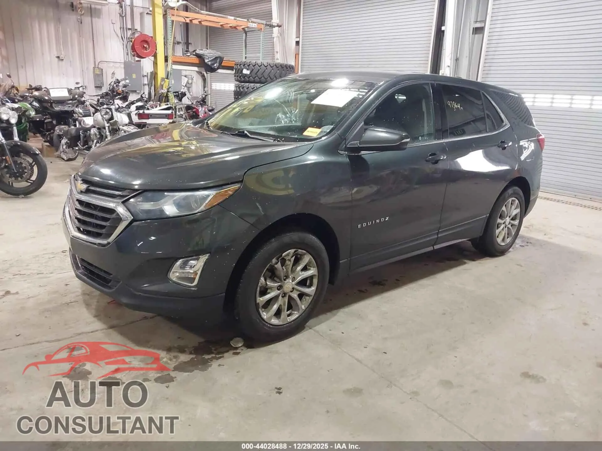2018 CHEVROLET EQUINOX Damaged VIN 2GNAXJEV8J6108618 – rear exterior