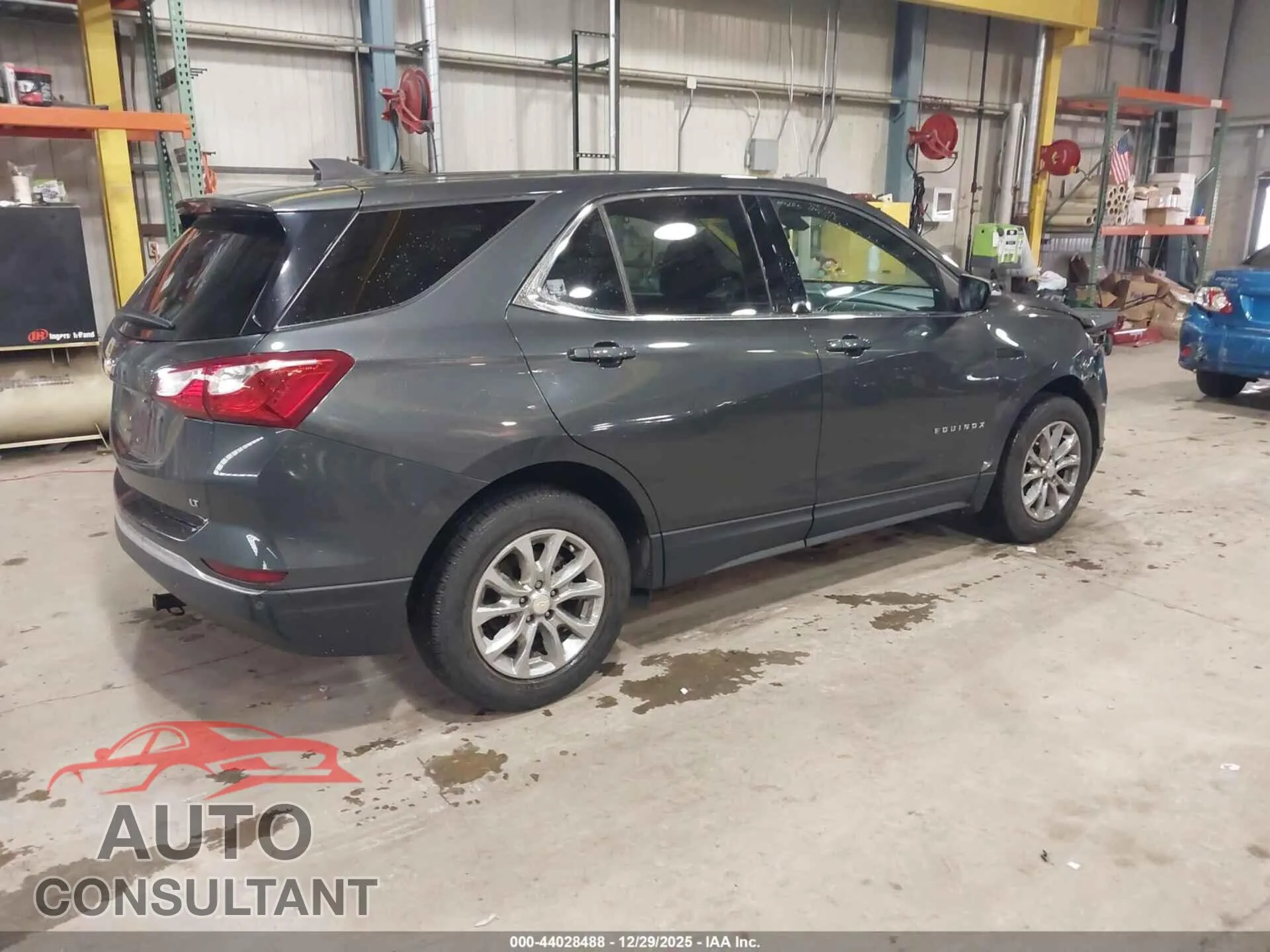 2018 CHEVROLET EQUINOX Damaged VIN 2GNAXJEV8J6108618 – dashboard