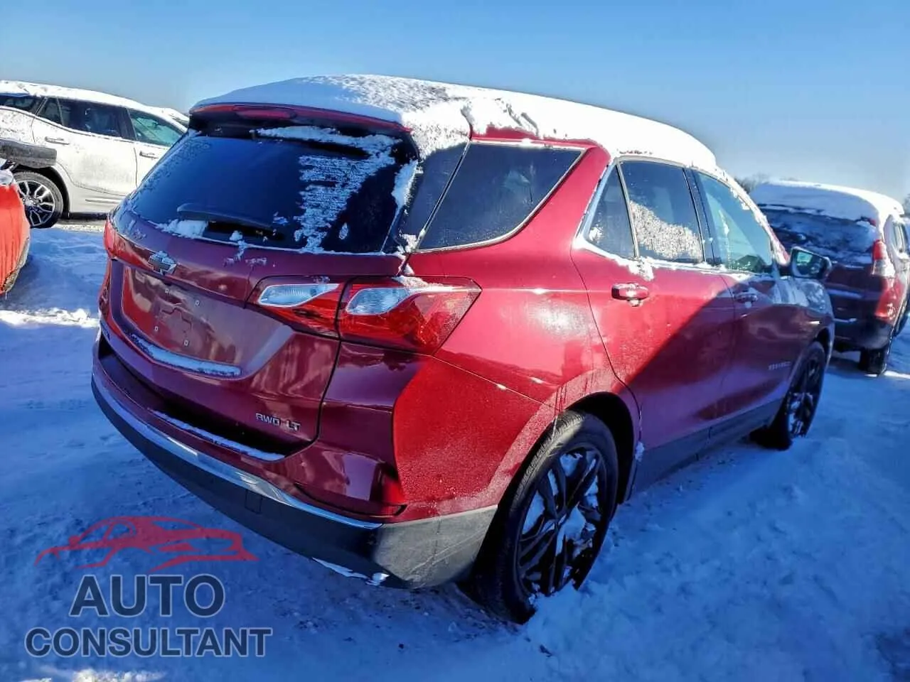 2020 CHEVROLET EQUINOX Damaged VIN 2GNAXUEV4L6254079 – side profile