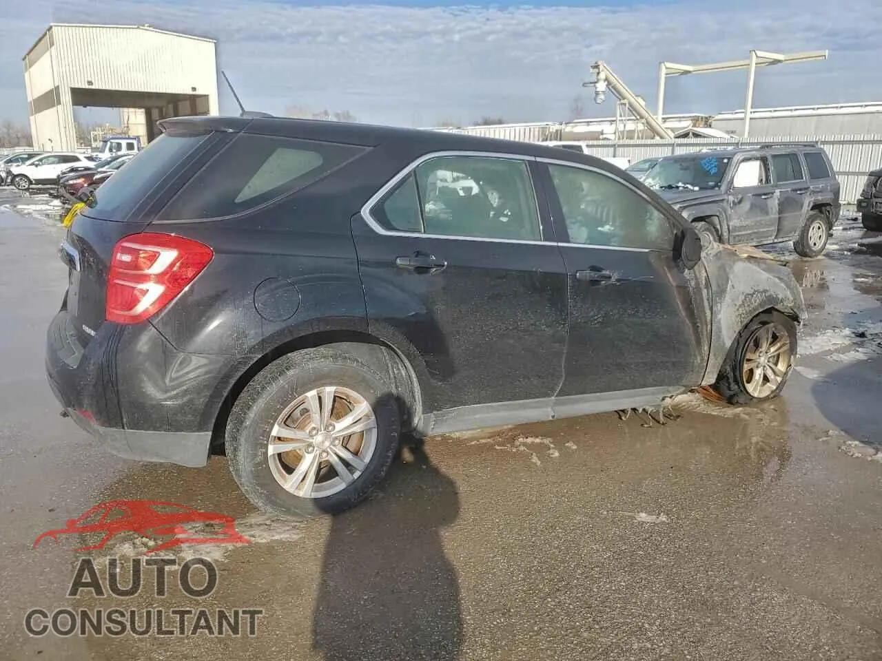 2016 CHEVROLET EQUINOX Damaged VIN 2GNFLEEK8G6236140 – side profile