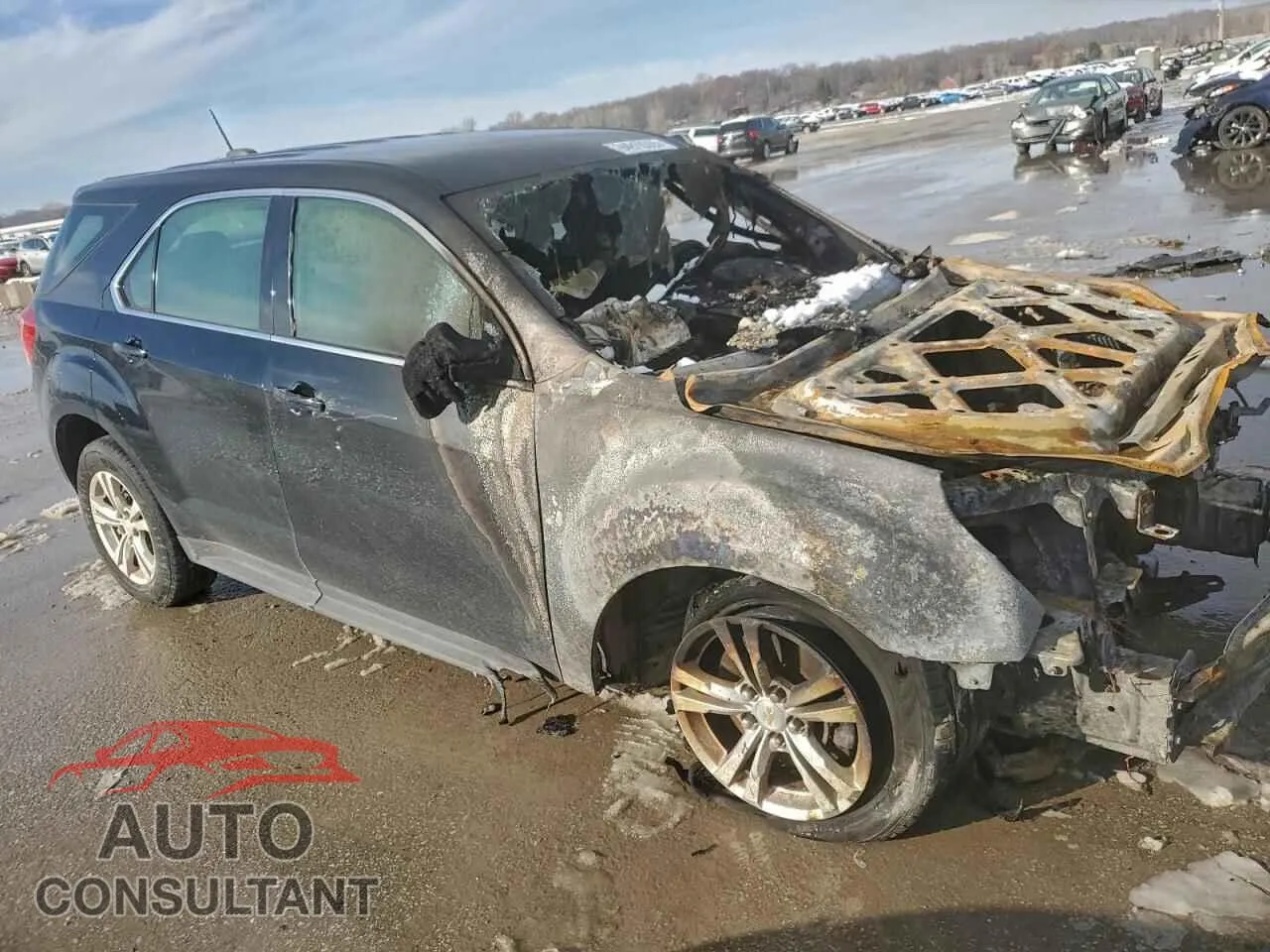 2016 CHEVROLET EQUINOX Damaged VIN 2GNFLEEK8G6236140 – dashboard