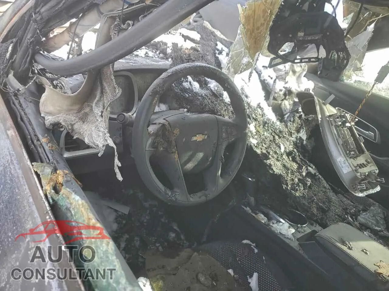 2016 CHEVROLET EQUINOX Damaged VIN 2GNFLEEK8G6236140 – undercarriage