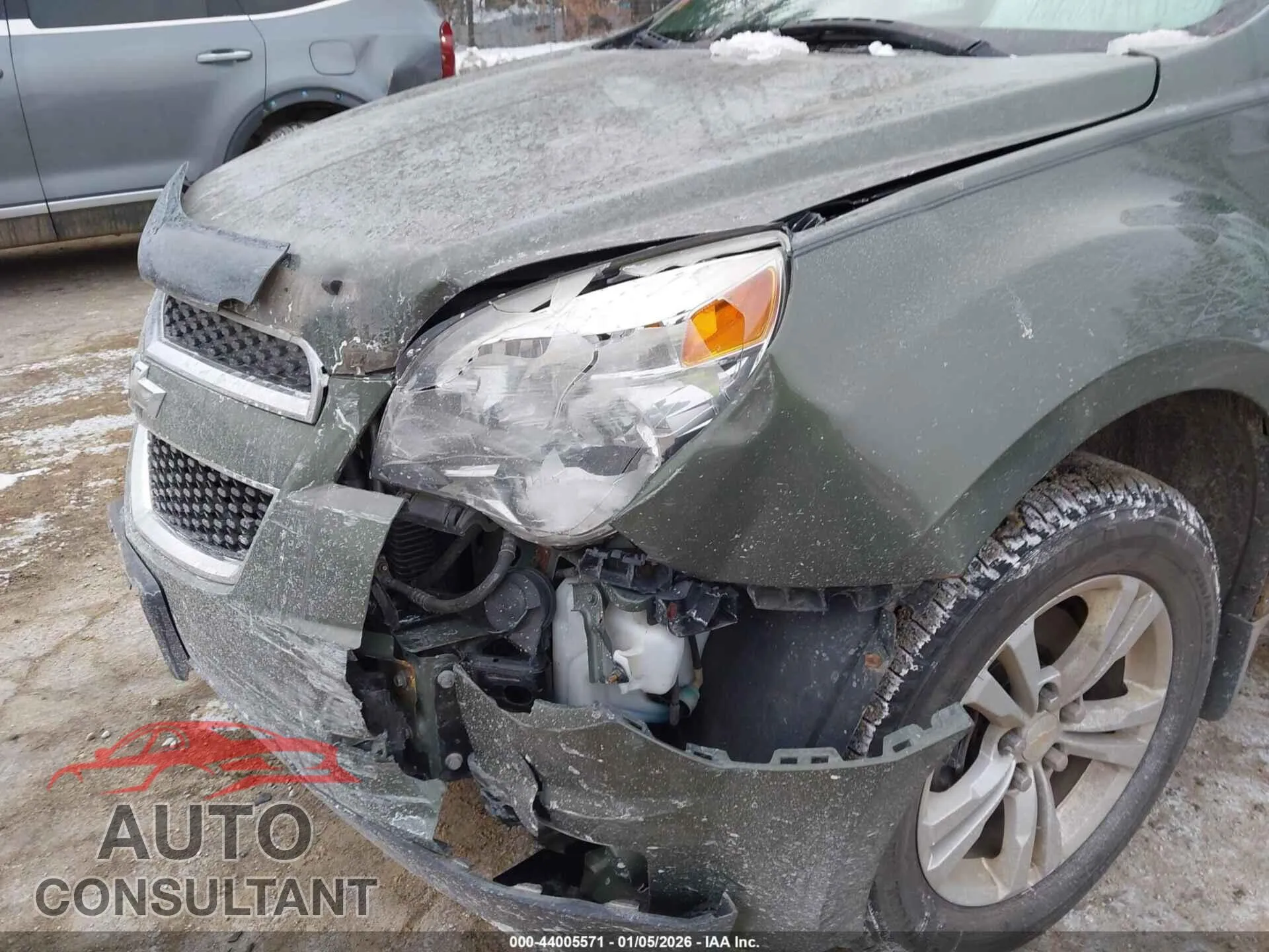2015 CHEVROLET EQUINOX Damaged VIN 2GNFLFEK1F6147062 – engine bay
