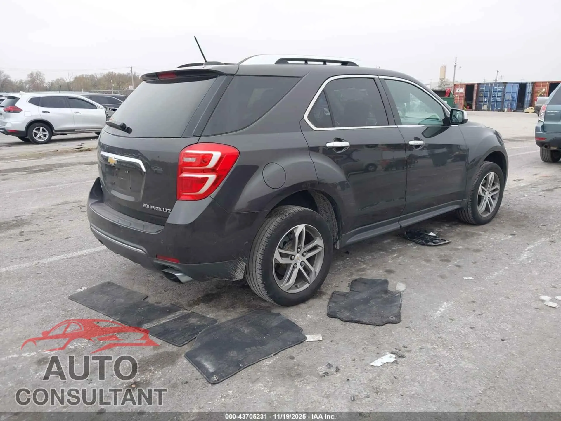 2016 CHEVROLET EQUINOX Damaged VIN 2GNFLGE39G6255851 – dashboard