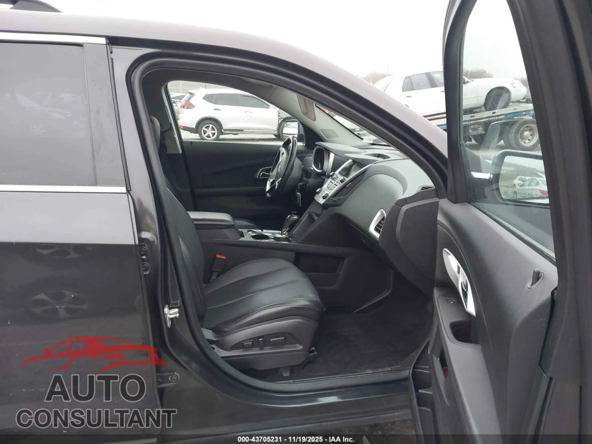 2016 CHEVROLET EQUINOX Damaged VIN 2GNFLGE39G6255851 – interior seats