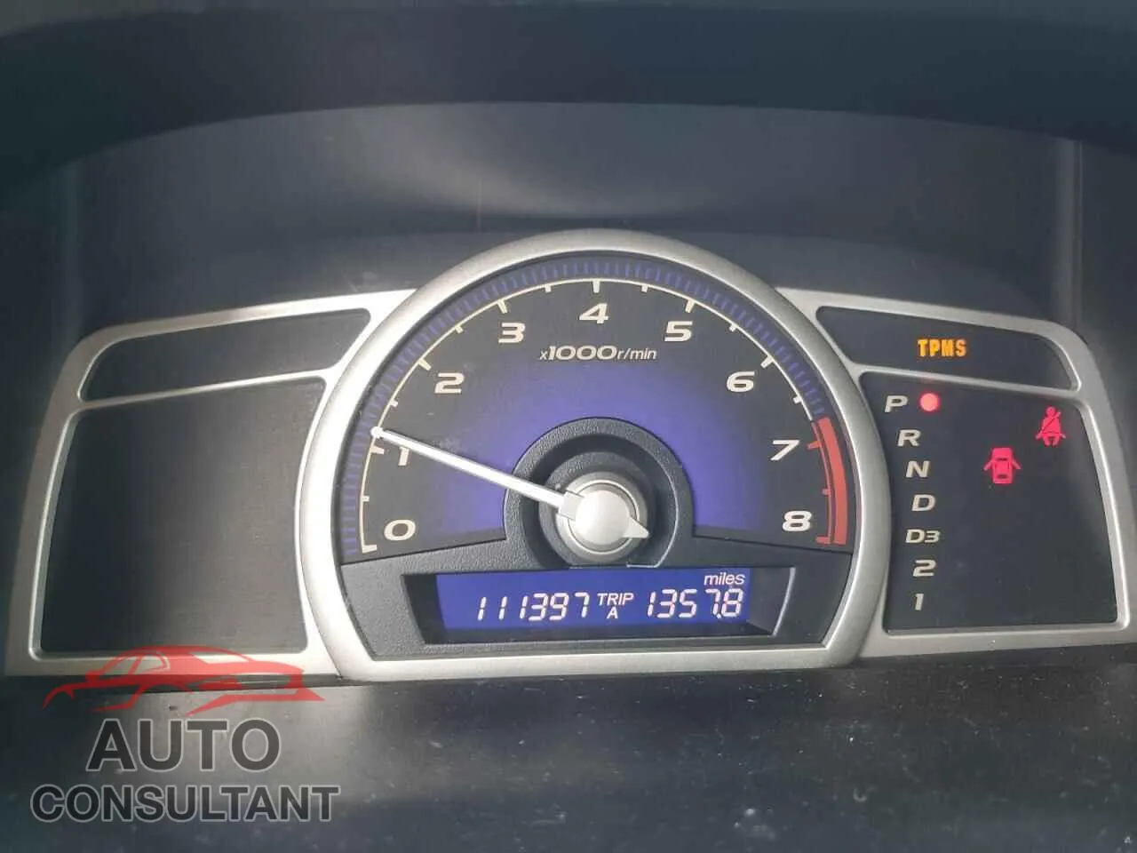 2009 HONDA CIVIC Damaged VIN 2HGFA16599H506002 – trunk area