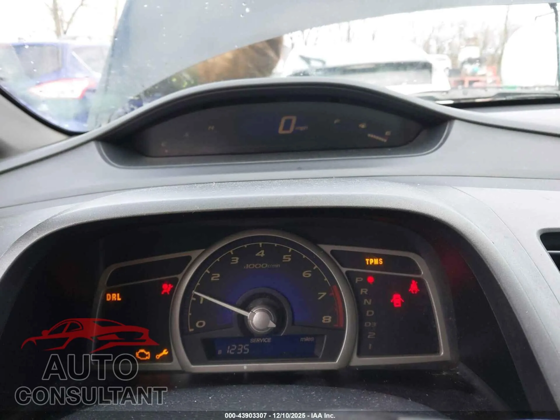 2009 HONDA CIVIC Damaged VIN 2HGFA16679H346582 – exterior detail