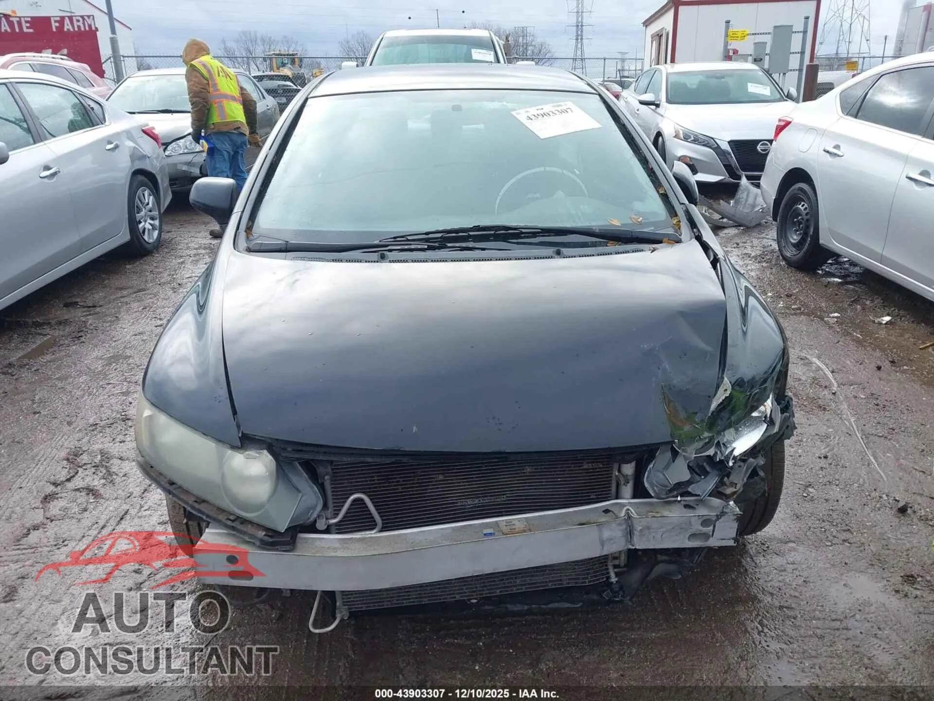 2009 HONDA CIVIC Damaged VIN 2HGFA16679H346582 – photo 12