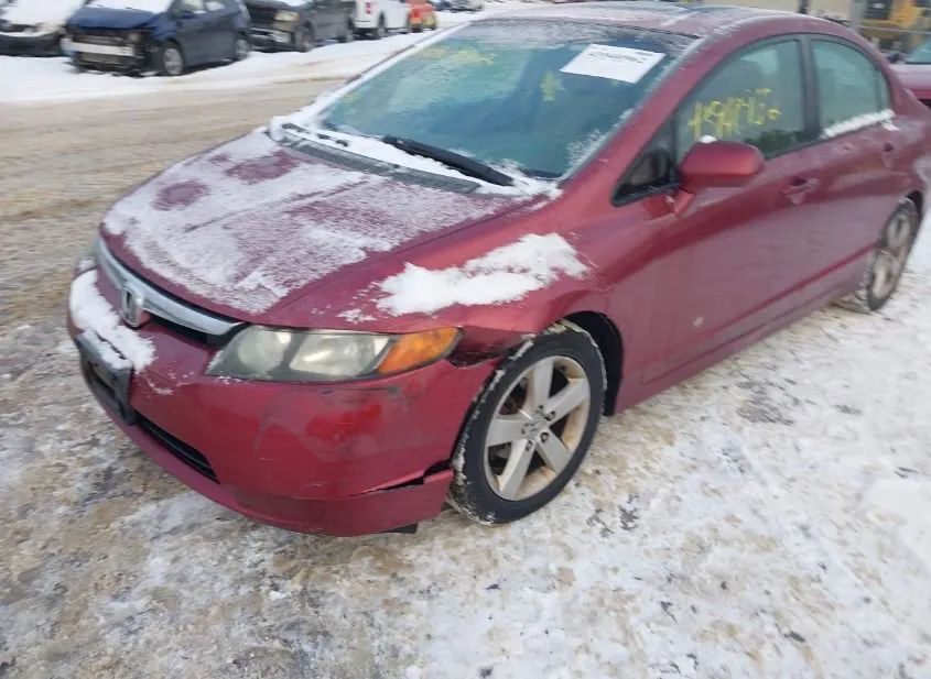 2007 HONDA Civic Used VIN 2HGFA16827H504146 – undercarriage