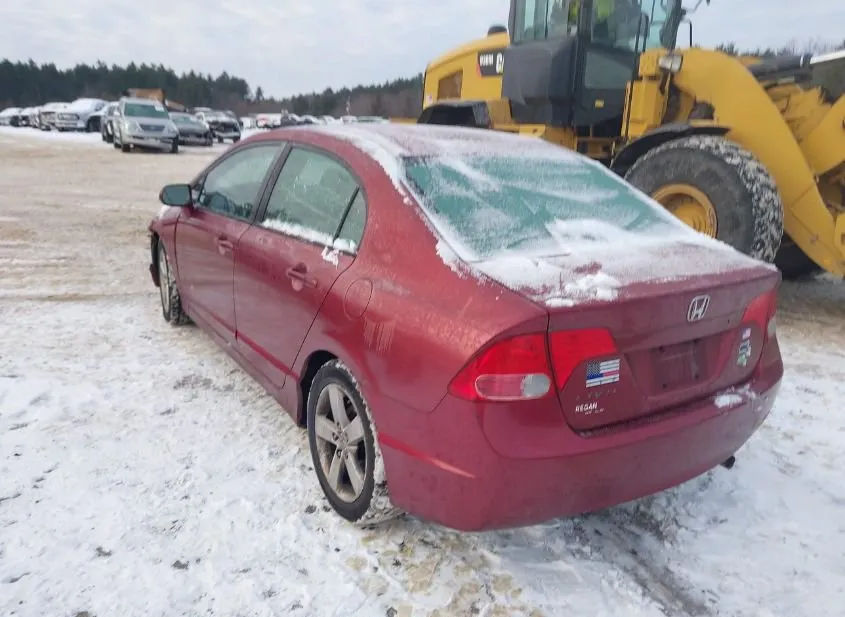 2007 HONDA Civic Used VIN 2HGFA16827H504146 – trunk area