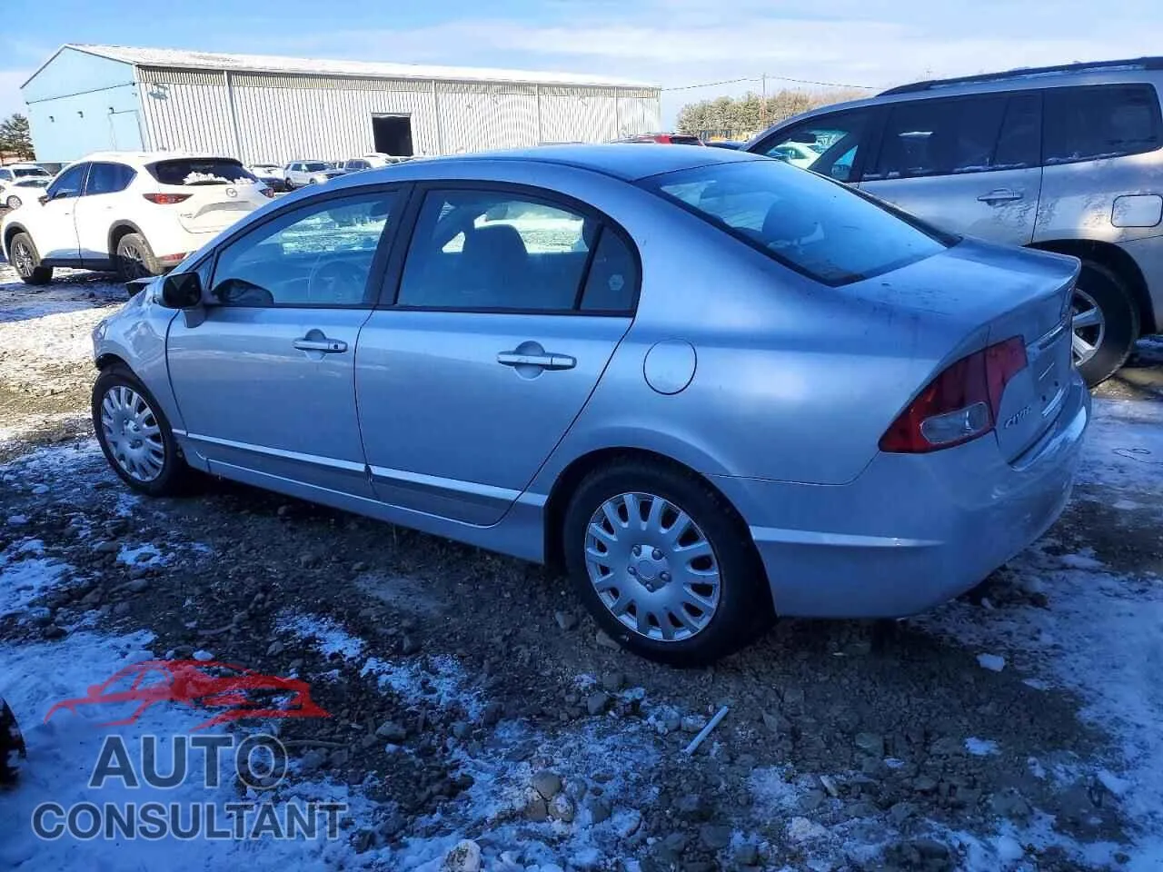 2011 HONDA CIVIC Damaged VIN 2HGFA1F53BH300633 – rear exterior