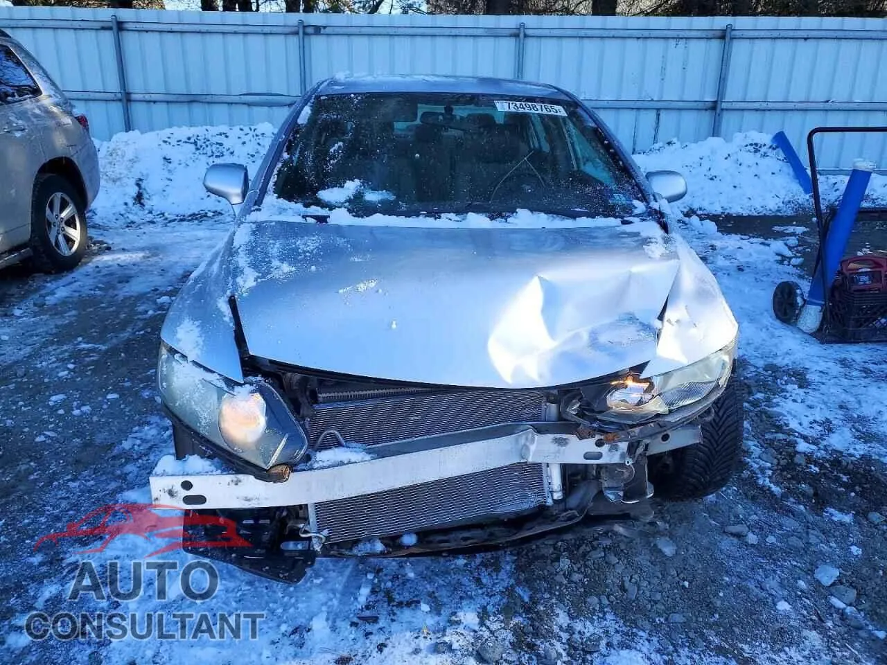 2011 HONDA CIVIC Damaged VIN 2HGFA1F53BH300633 – interior seats