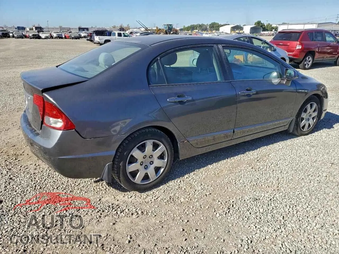 2011 HONDA CIVIC Damaged VIN 2HGFA1F56BH305373 – side profile