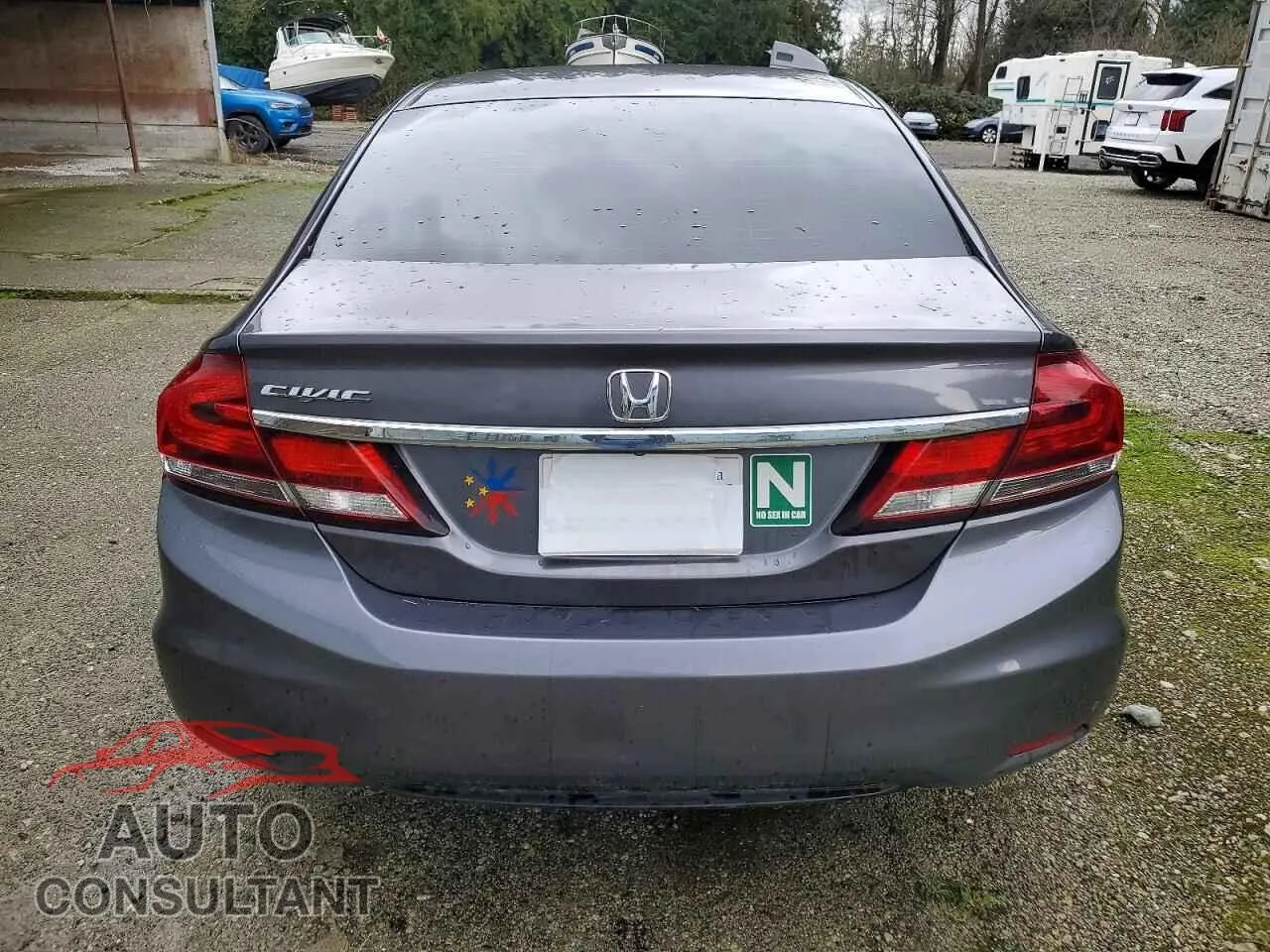 2015 HONDA CIVIC Damaged VIN 2HGFB2F54FH039862 – engine bay