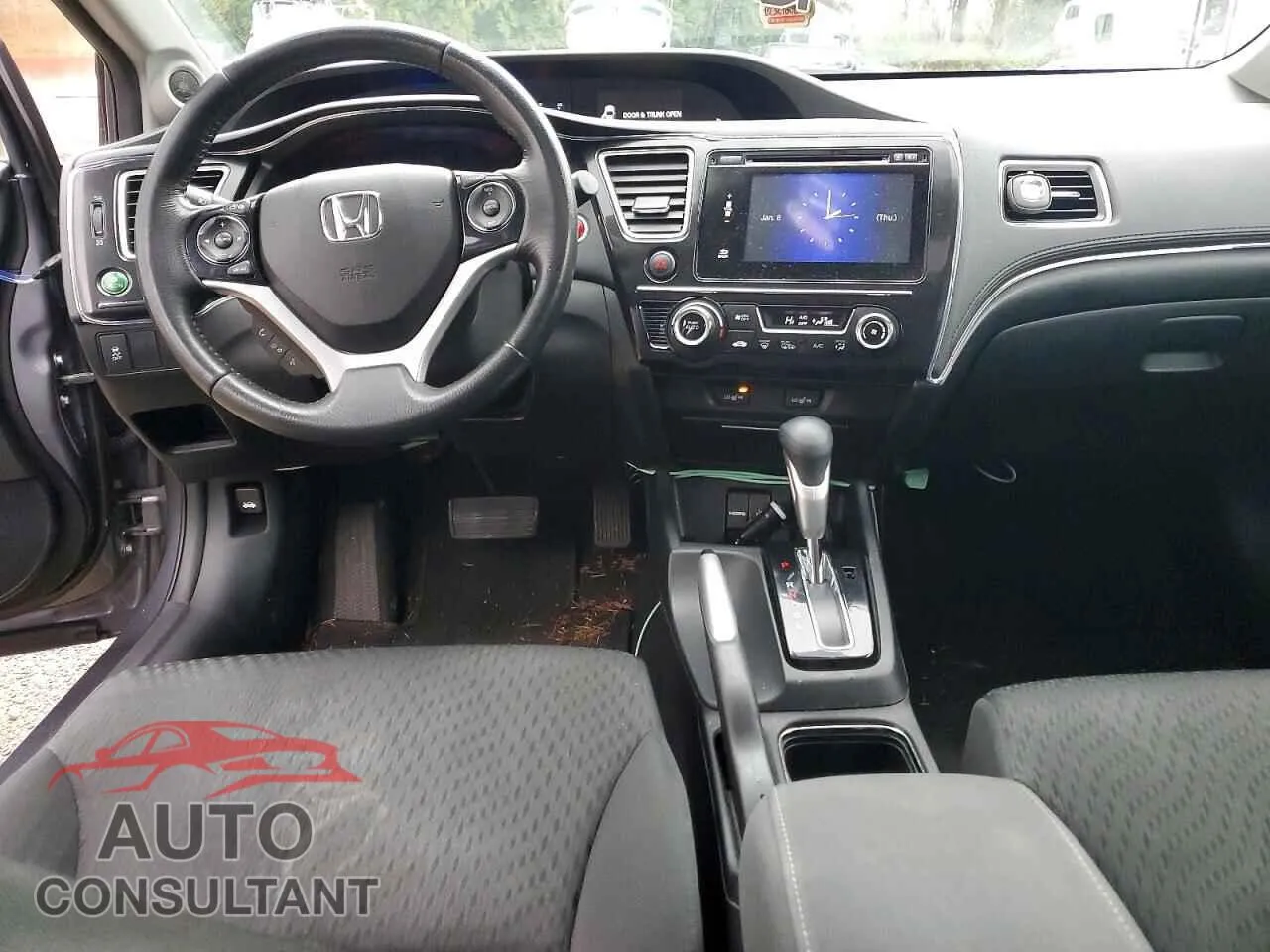 2015 HONDA CIVIC Damaged VIN 2HGFB2F54FH039862 – undercarriage