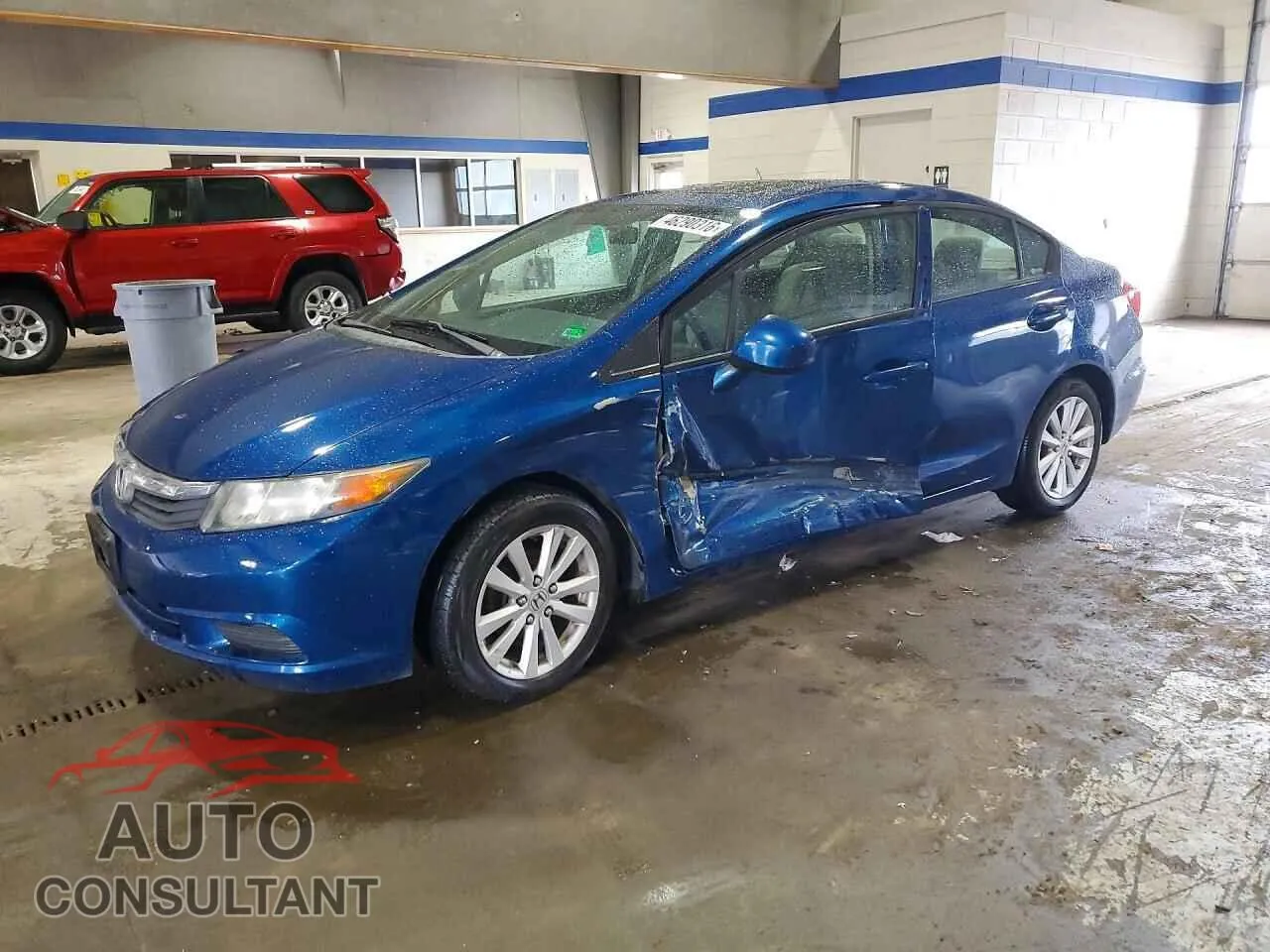 2012 HONDA CIVIC VIN 2HGFB2F87CH551167