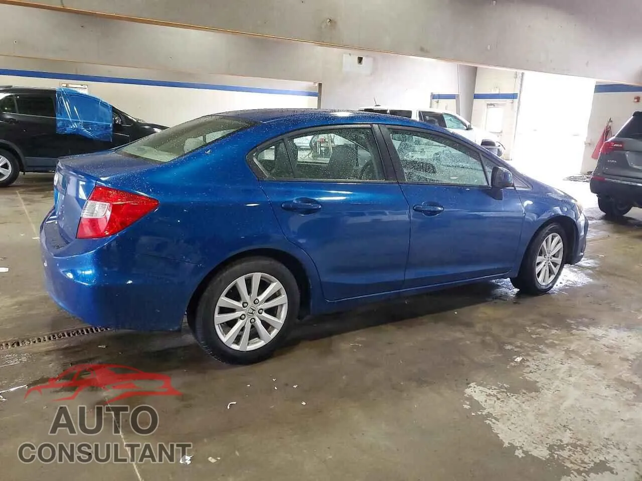 2012 HONDA CIVIC Used VIN 2HGFB2F87CH551167 – side profile