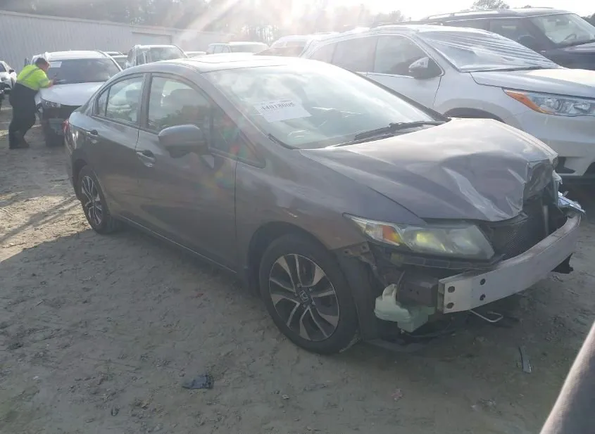 2015 HONDA Civic Used VIN 2HGFB2F8XFH508799 – trunk area