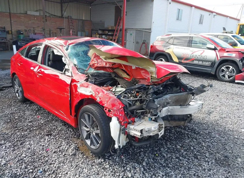 2019 HONDA Civic Used VIN 2HGFC1F76KH650544 – rear exterior