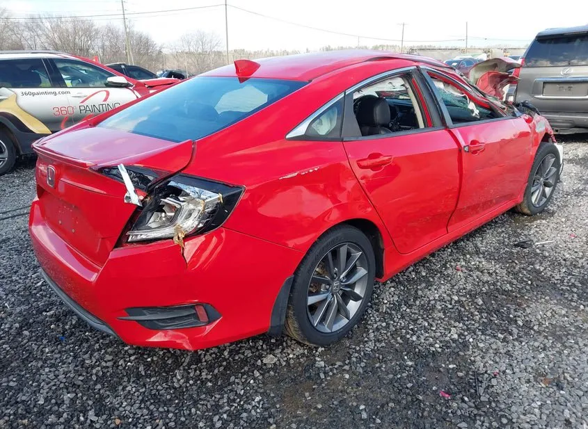 2019 HONDA Civic Used VIN 2HGFC1F76KH650544 – trunk area