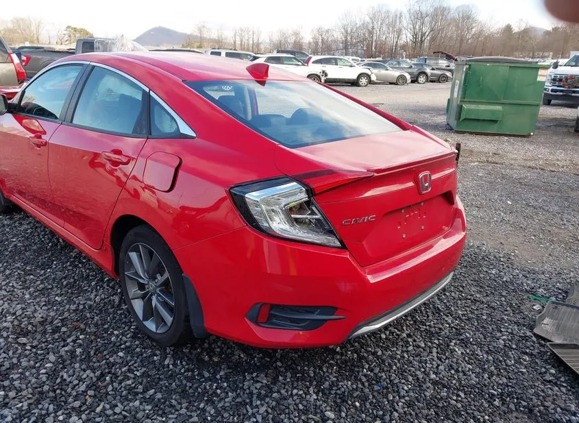 2019 HONDA Civic Used VIN 2HGFC1F76KH650544 – odometer reading