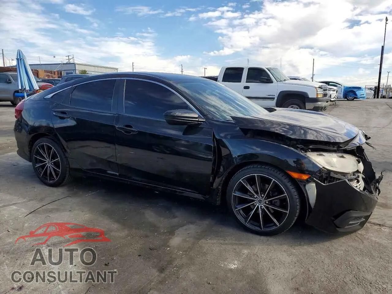 2017 HONDA CIVIC Damaged VIN 2HGFC2F51HH558027 – dashboard