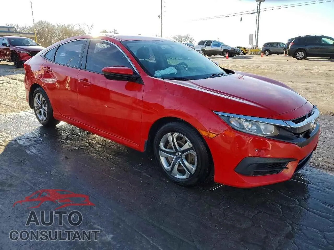 2017 HONDA CIVIC Damaged VIN 2HGFC2F55HH532417 – dashboard