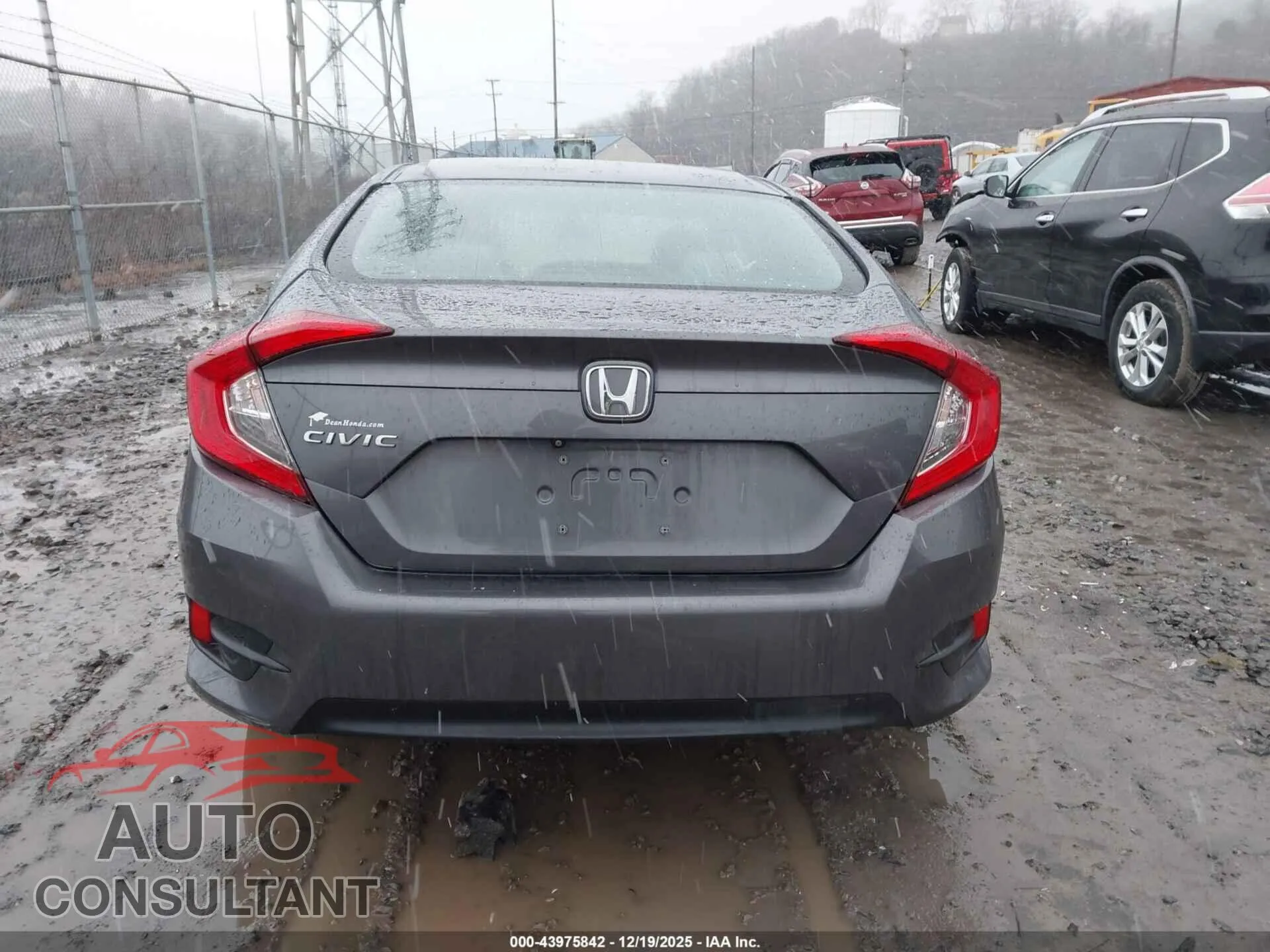 2017 HONDA CIVIC Damaged VIN 2HGFC2F55HH574358 – photo 16