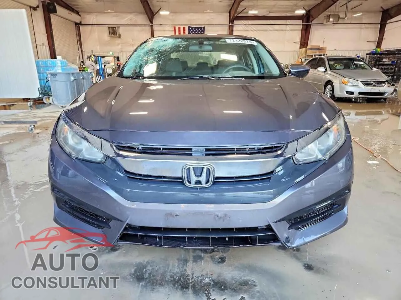 2016 HONDA CIVIC Damaged VIN 2HGFC2F58GH500740 – interior seats