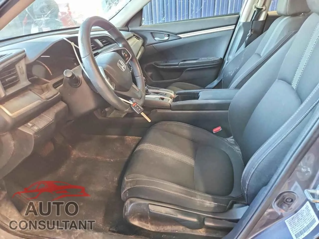 2016 HONDA CIVIC Damaged VIN 2HGFC2F58GH500740 – exterior detail