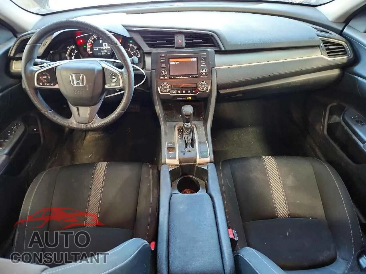 2016 HONDA CIVIC Damaged VIN 2HGFC2F58GH500740 – undercarriage