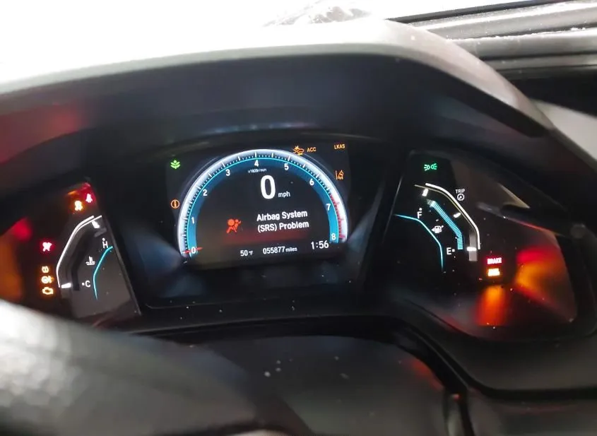 2020 HONDA Civic Used VIN 2HGFC2F62LH541769 – odometer reading