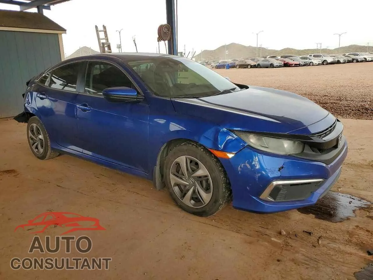 2019 HONDA CIVIC Damaged VIN 2HGFC2F69KH602288 – dashboard