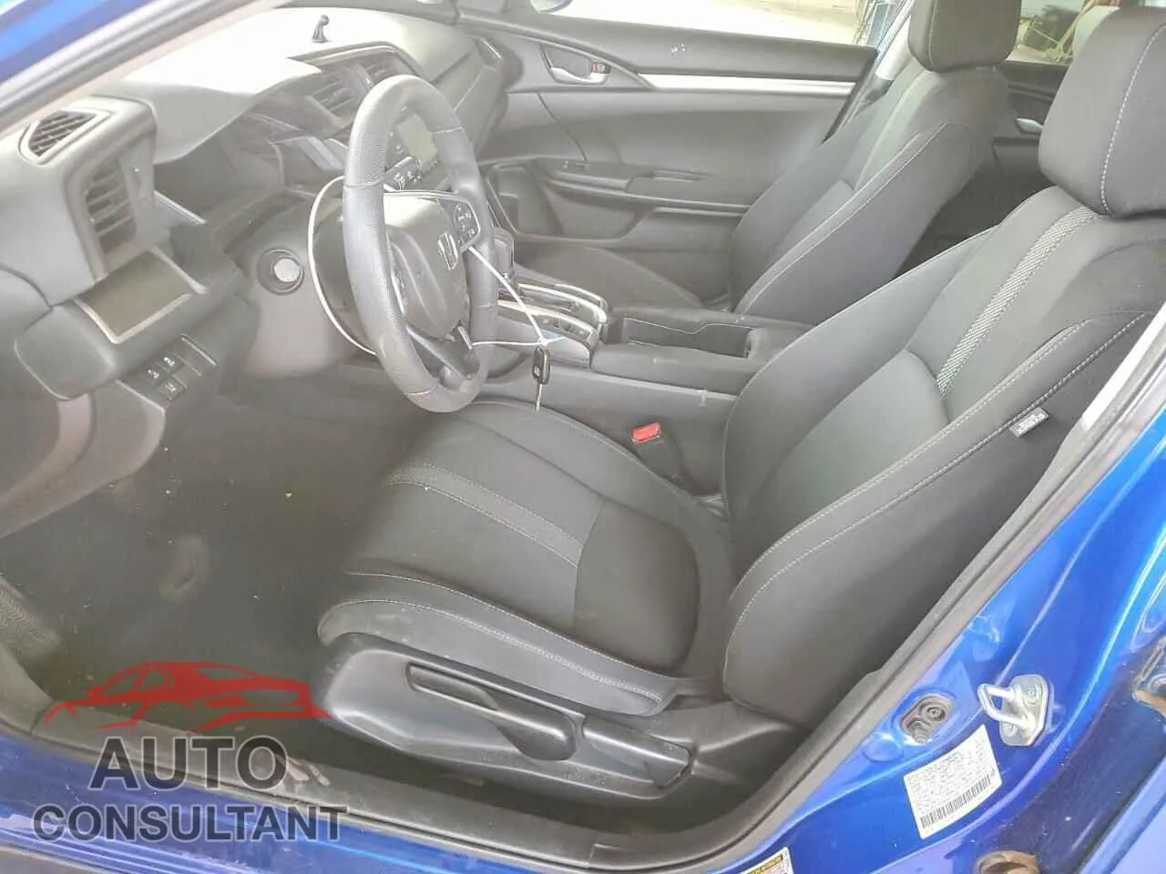 2019 HONDA CIVIC Damaged VIN 2HGFC2F69KH602288 – exterior detail