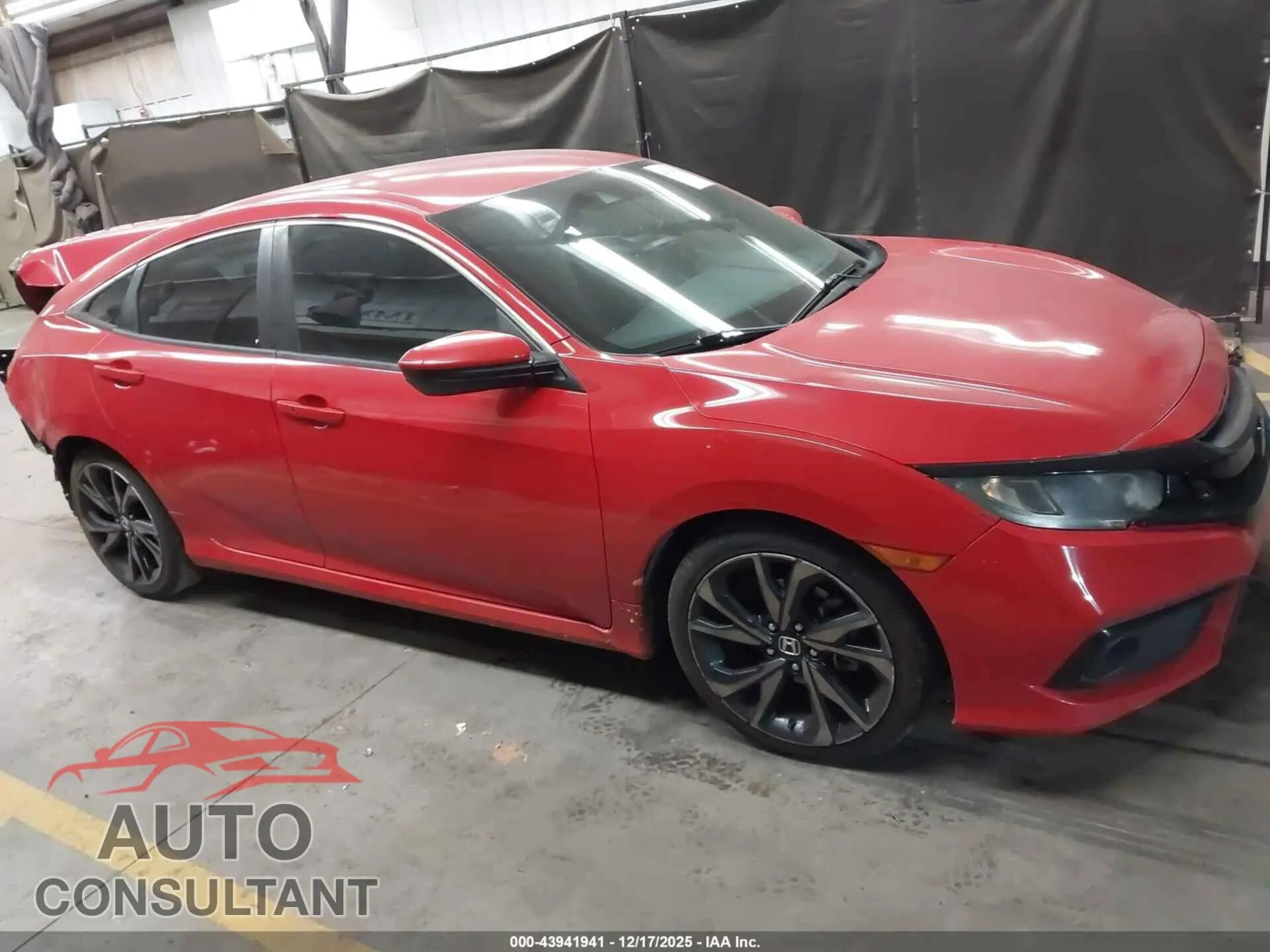 2019 HONDA CIVIC Damaged VIN 2HGFC2F82KH535986 – photo 14
